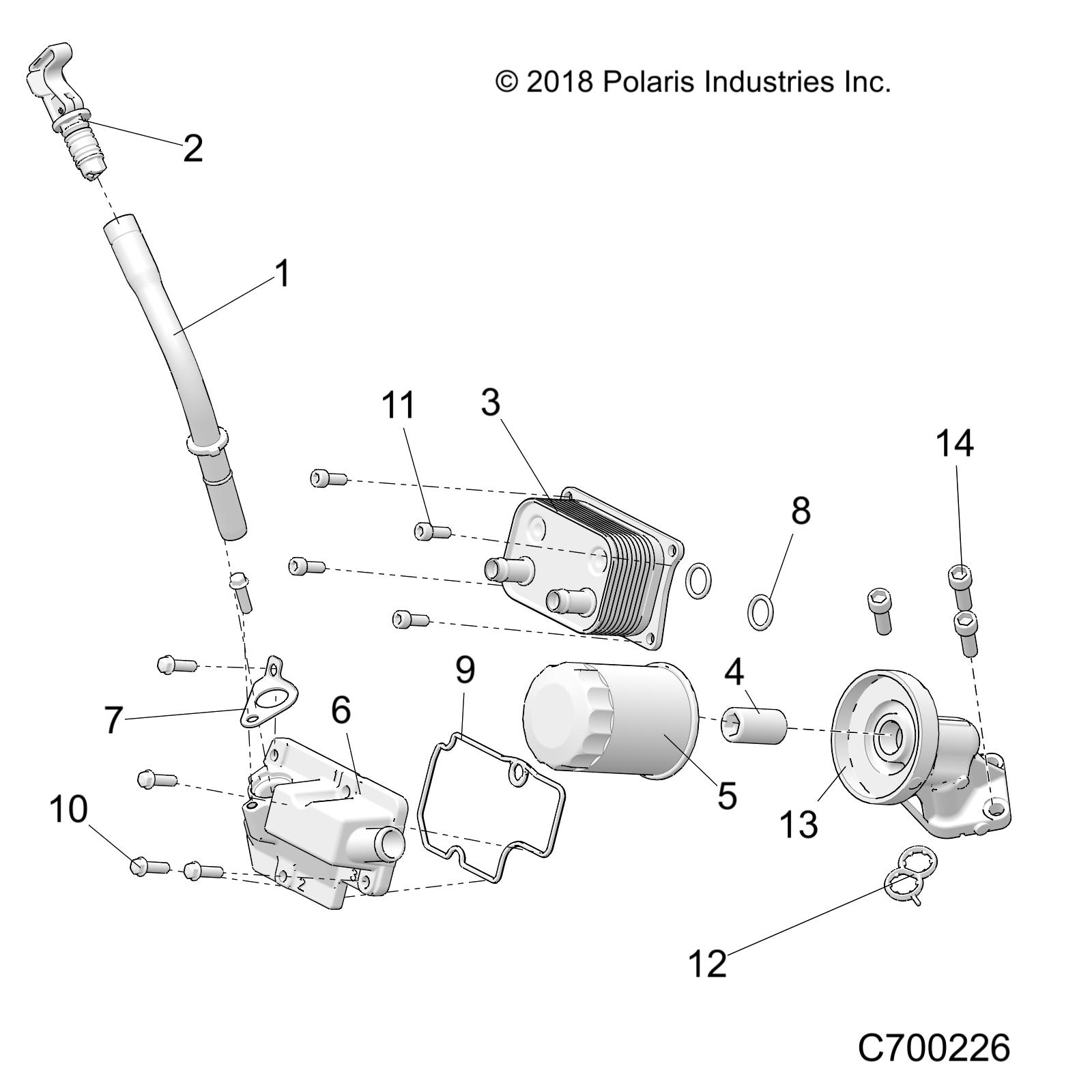 ENGINE, DIPSTICK AND OIL FILTER - R20RSW99AA/AP/AX/A9/BA/BP/BX/B9 (C700226)