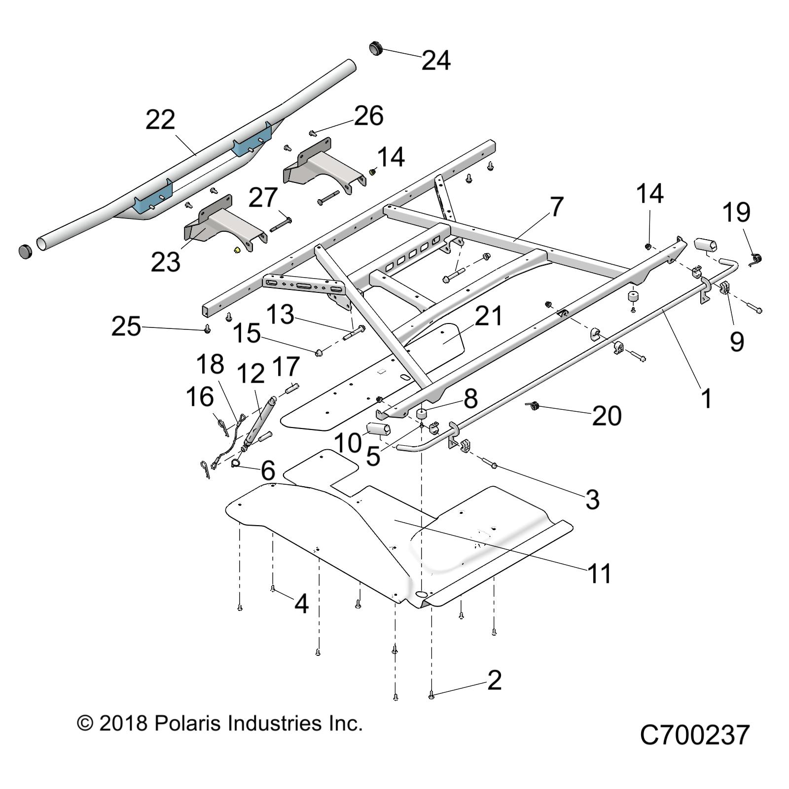 BODY, BOX, MOUNTING - R19RSM99AL (C700237)