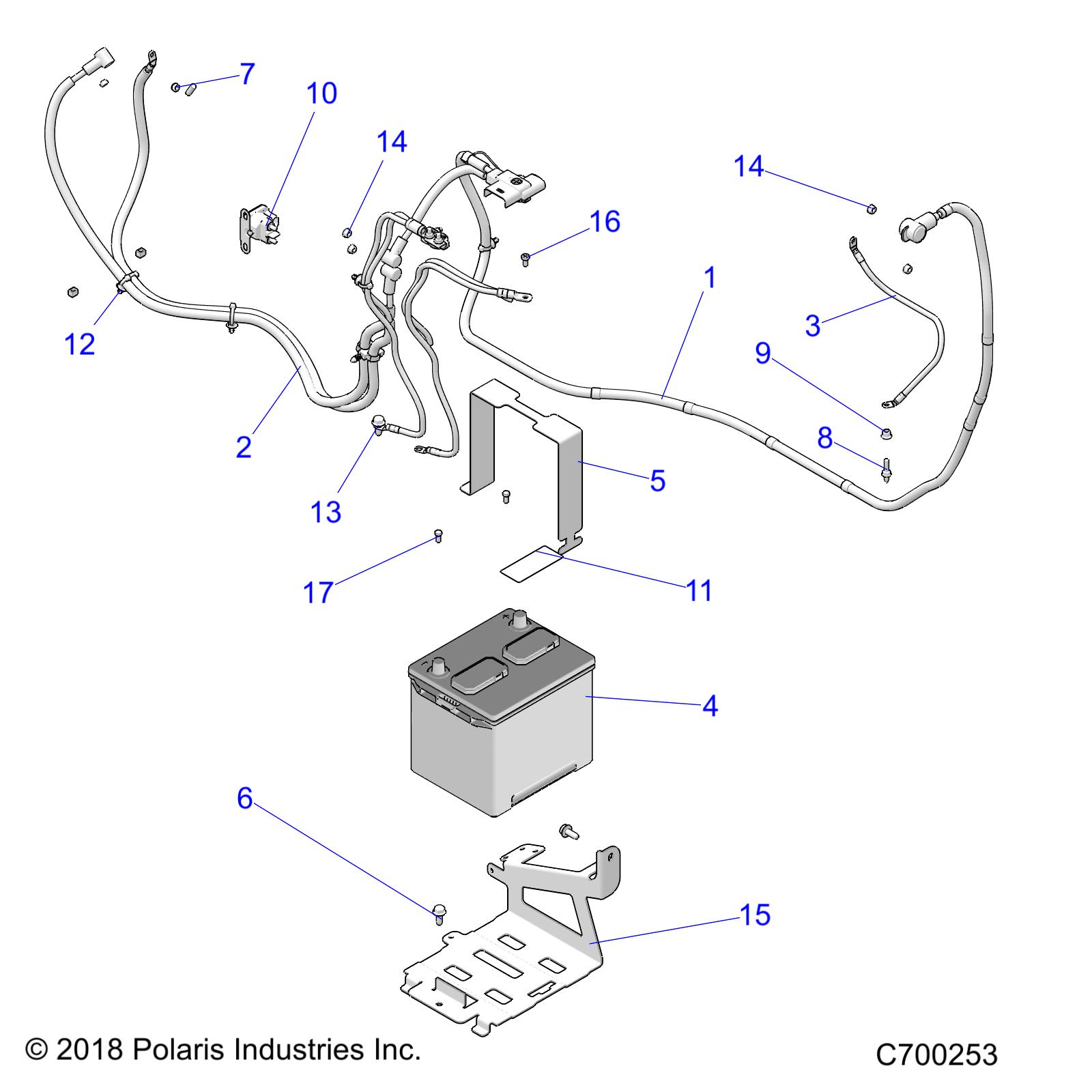 ELECTRICAL, BATTERY - R21RSB99AZ/BZ (C700253)