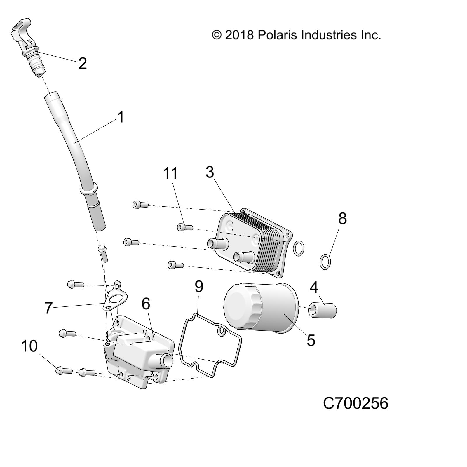 ENGINE, DIPSTICK AND OIL FILTER - R19RSM99AL (C700256)