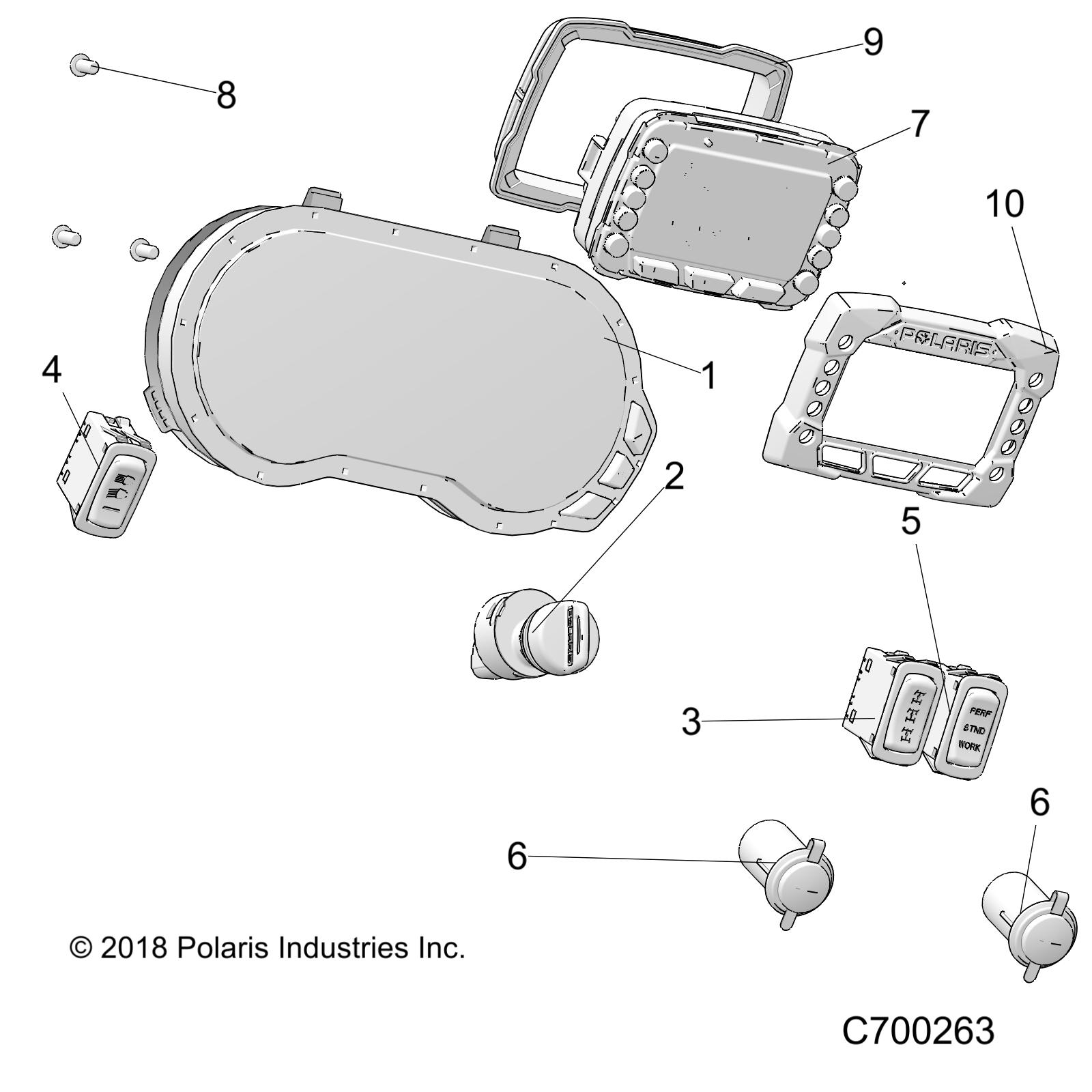 ELECTRICAL, DASH INSTUMENTS - R19RRE99AV/BV/A1/B1/A9/B9/AP/BP/AJ/BJ/AD/BD (C700263)