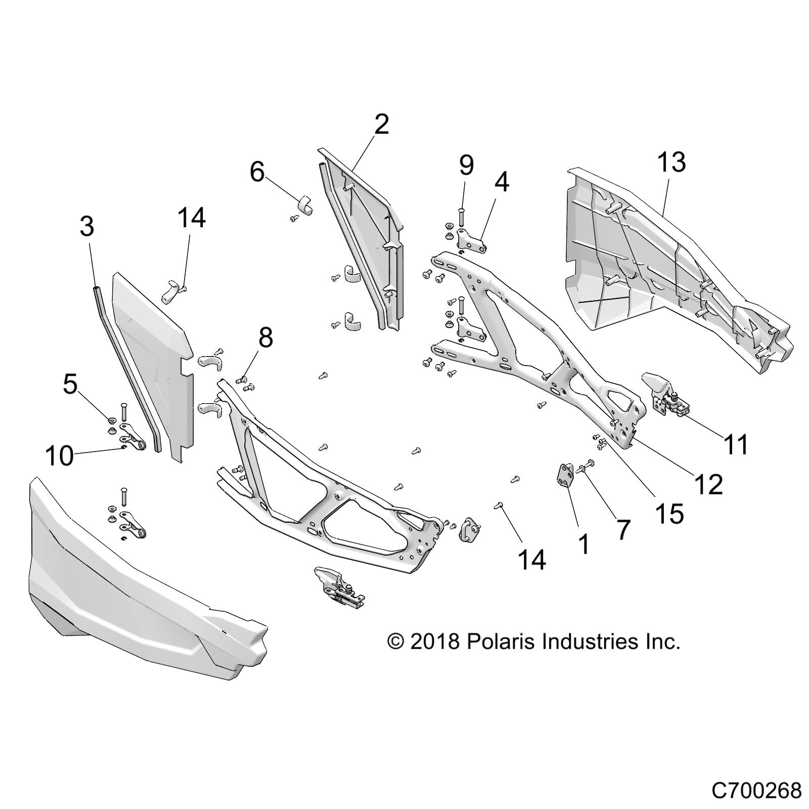 BODY, DOORS - Z20NAE92AL/AR/BL/BR/F92AL/AR (C700268)