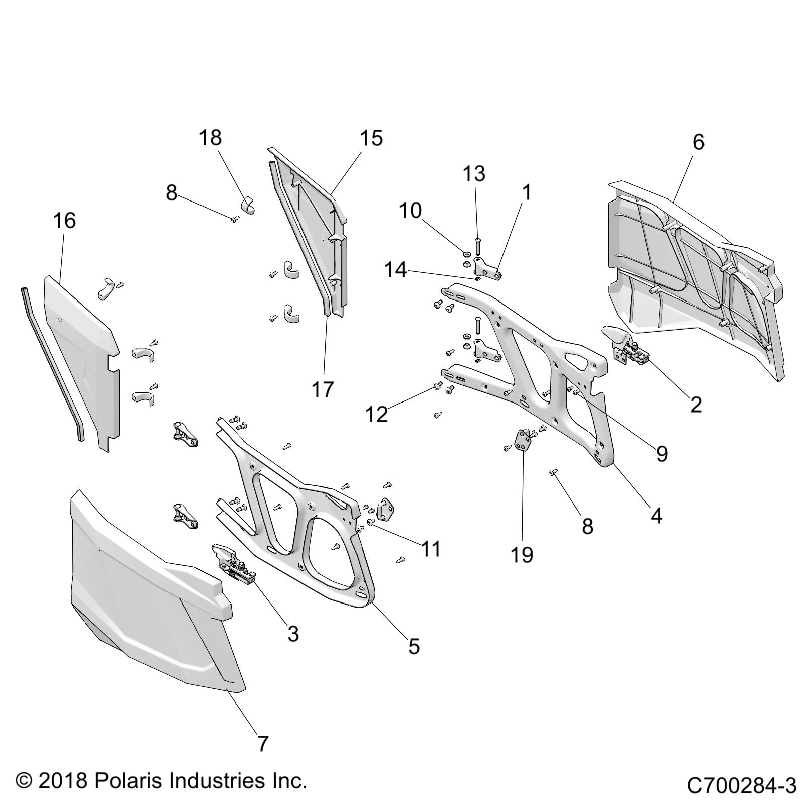 BODY, DOORS, REAR - Z20N4E99NC (C700284-3)