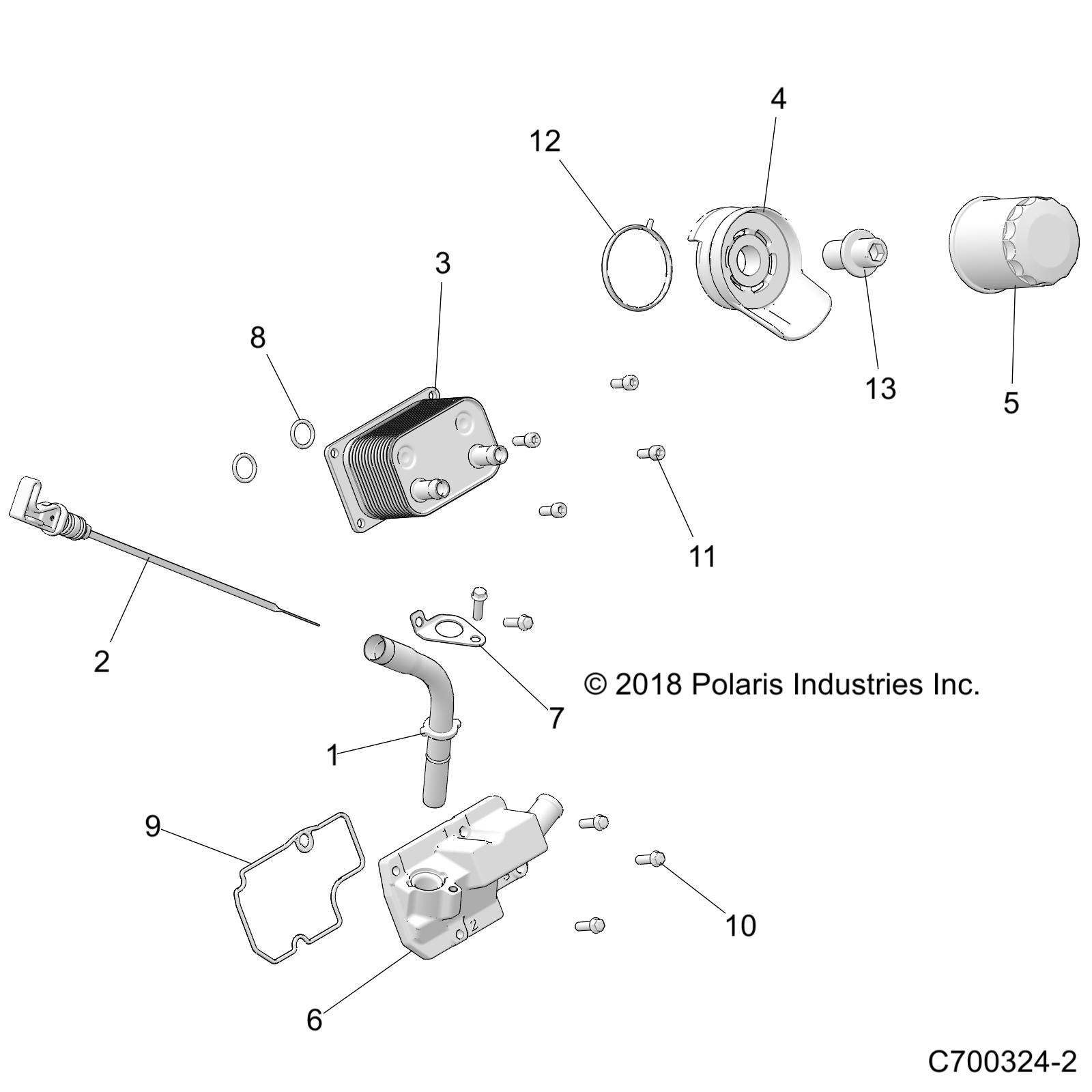 ENGINE, DIPSTICK AND OIL FILTER - Z20P4E92AC/BC/F92AC (C700324-2)