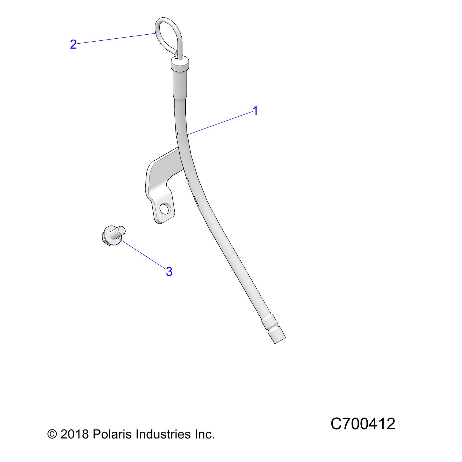 ENGINE, DIPSTICK - R25RRED4FA/DA/SD4CA/CK (C700412)