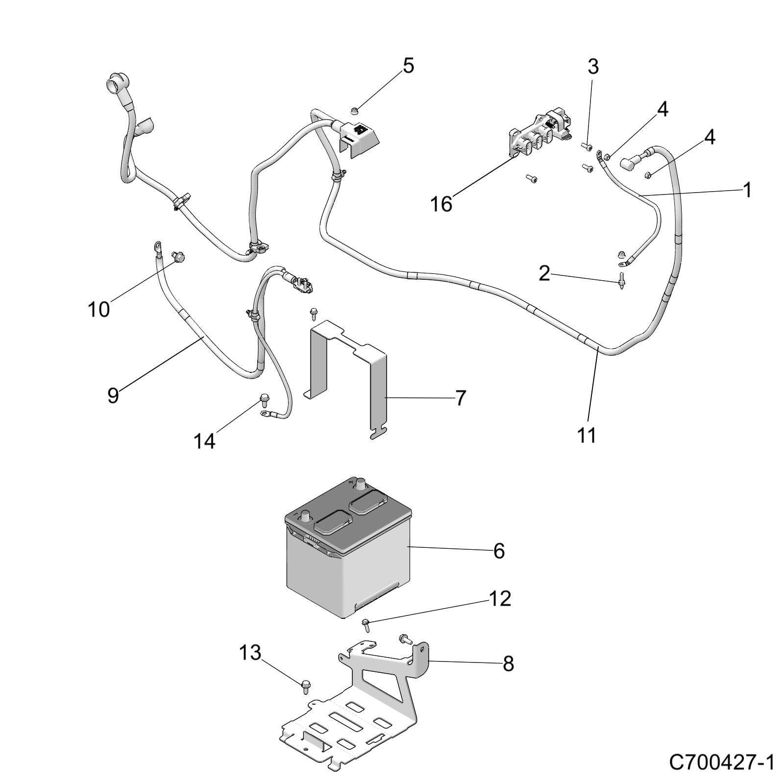 ELECTRICAL, BATTERY - D20BBP99A4/B4/FP99A4 (C700427-1)