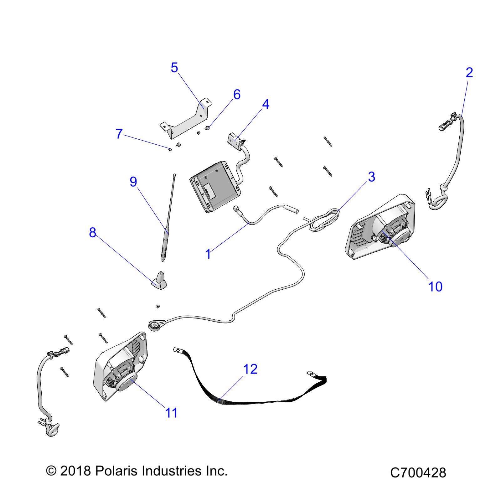 ELECTRICAL, AUDIO - R19RRK99A9/AD/AJ/AP/B9/BD/BJ/BP (C700428)