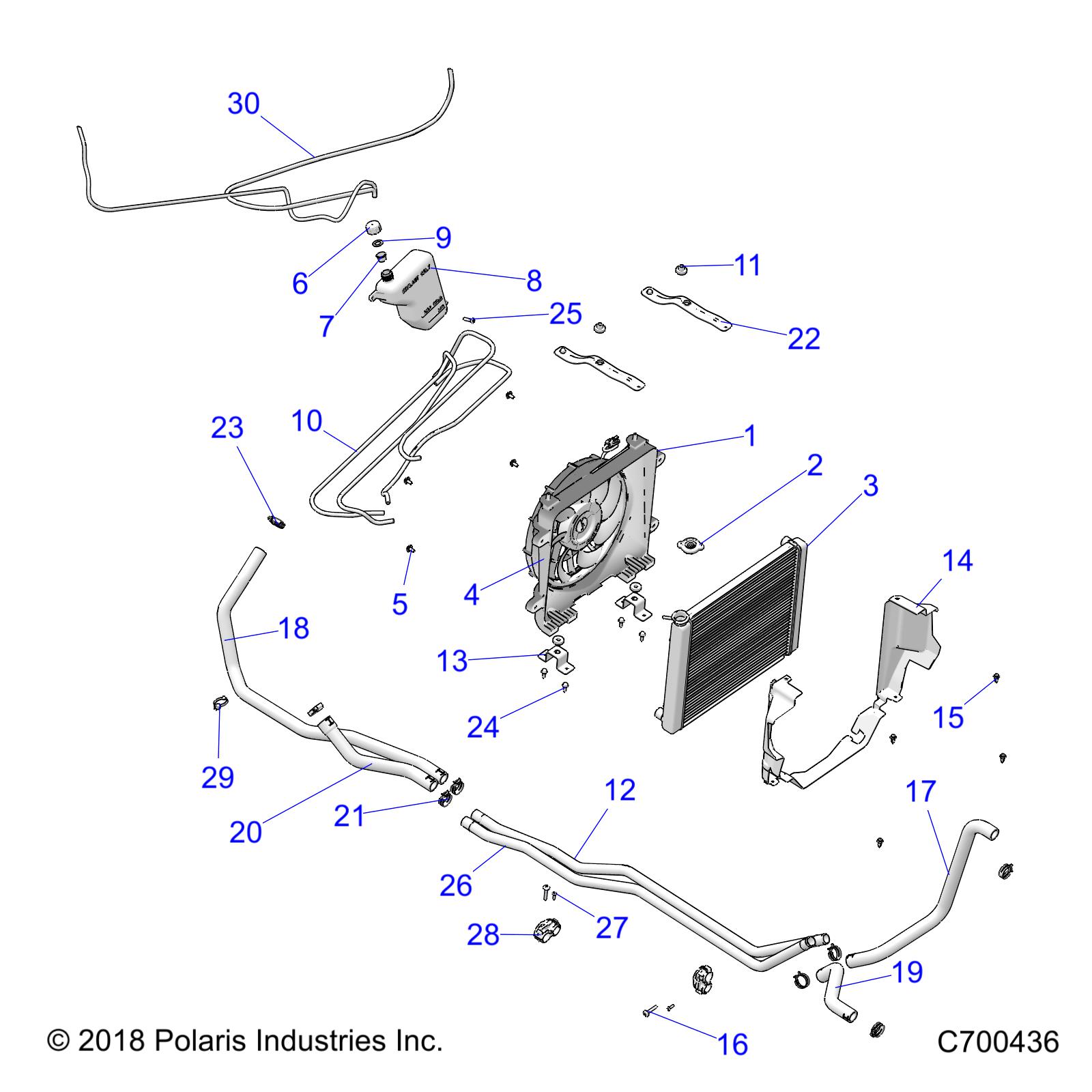 ENGINE, COOLING SYSTEM - R19RRE99A/B (C700436)