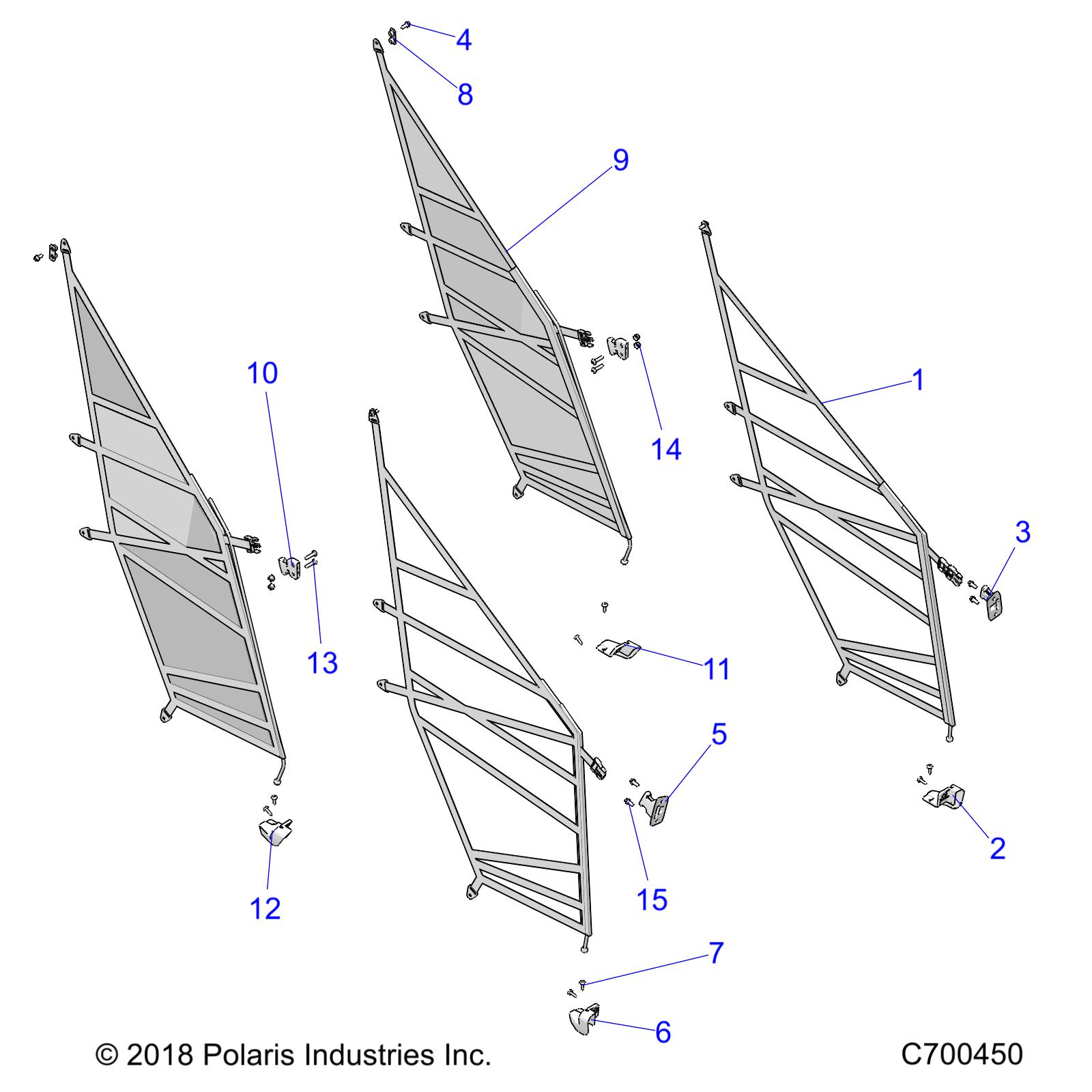 BODY, NETS - R19RSB99A9/B9 (C700450)