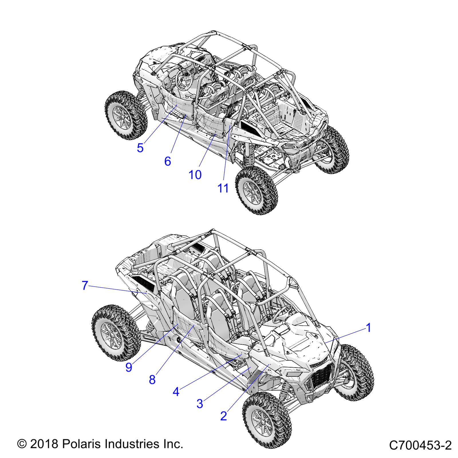 BODY, DECALS GRAPHICS- Z19VPE92AM/BM (C700453-2)