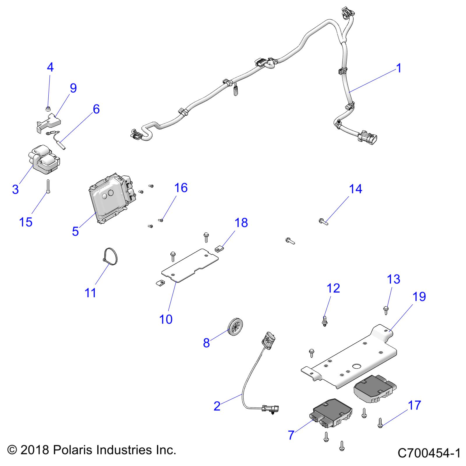 ELECTRICAL, ECU, REGULATOR, ETC. - Z19VPE92AM/BM (C700454-1)