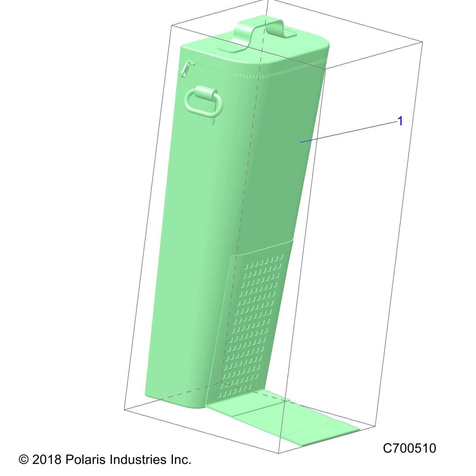 ACCY, POCKET UPFIT - R19RMS57C1 (C700510)