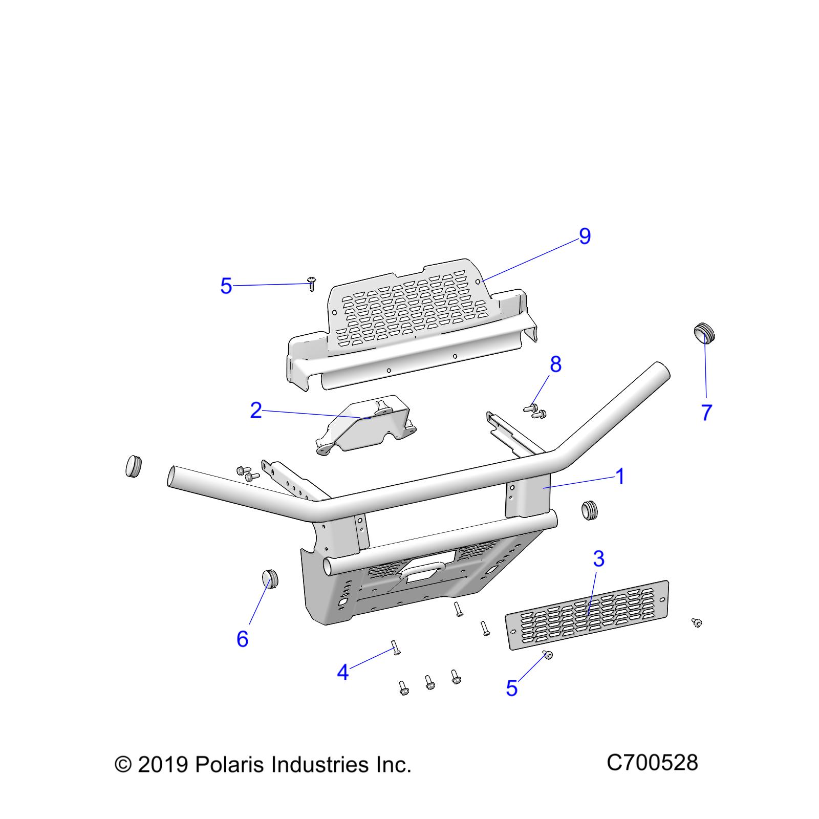 BODY, BUMPER - R20CCA57A1/A7/B1/B7 (700528)