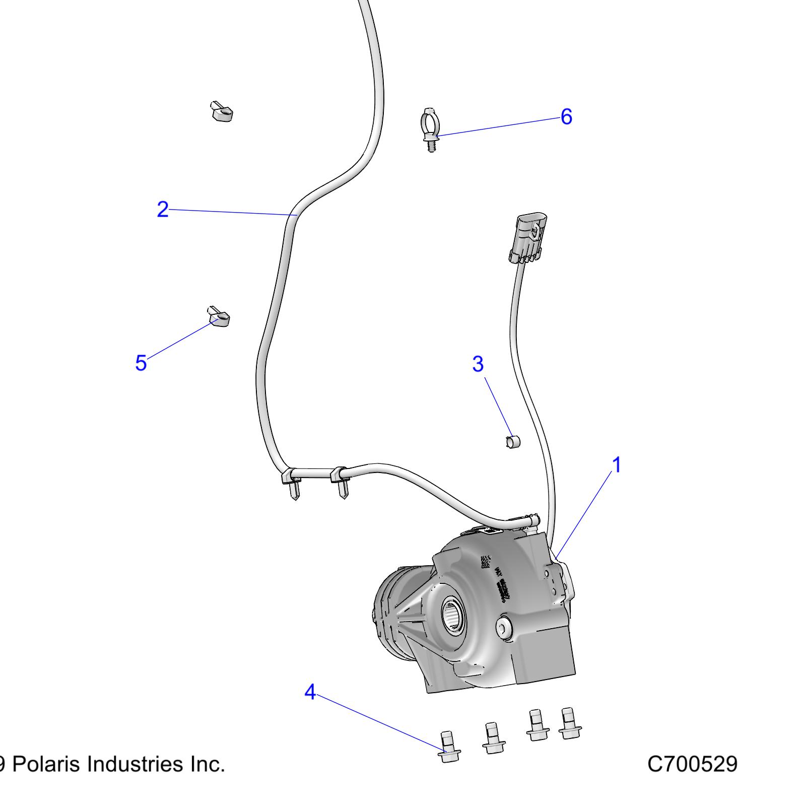 DRIVE TRAIN, FRONT GEARCASE MOUNTING - R20CCA57A1/A7/B1/B7 (C700529)