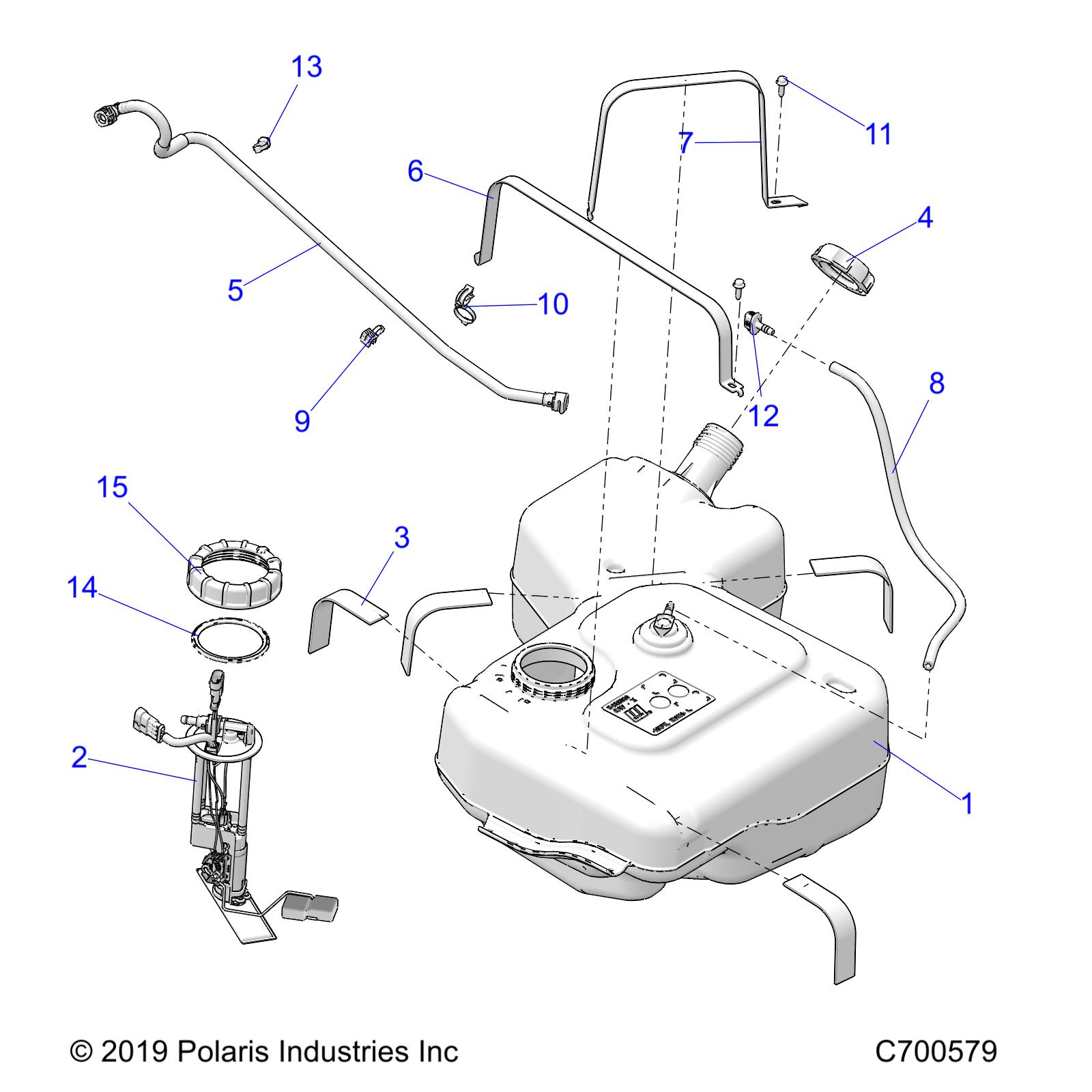 BODY, FUEL TANK - R22T6U99A9/AN (C7000579)