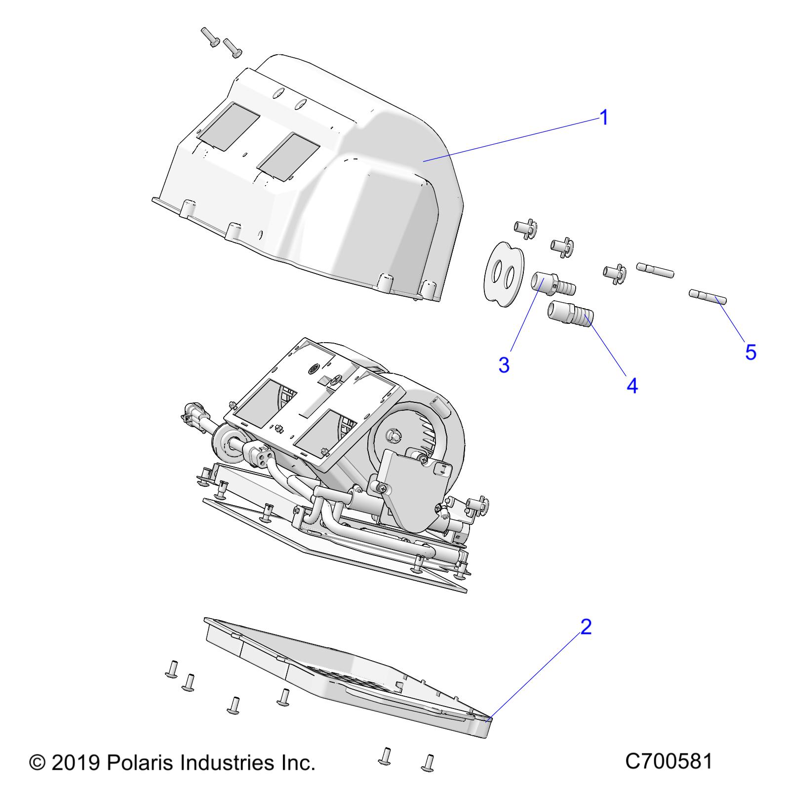 BODY, HEATER ASSEMBLY - R22T6U99A9/AN (C700581)