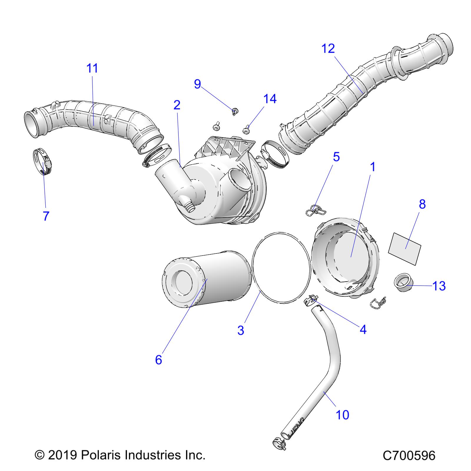 ENGINE, AIR INTAKE SYSTEM - R24TAE99PM (C700596)