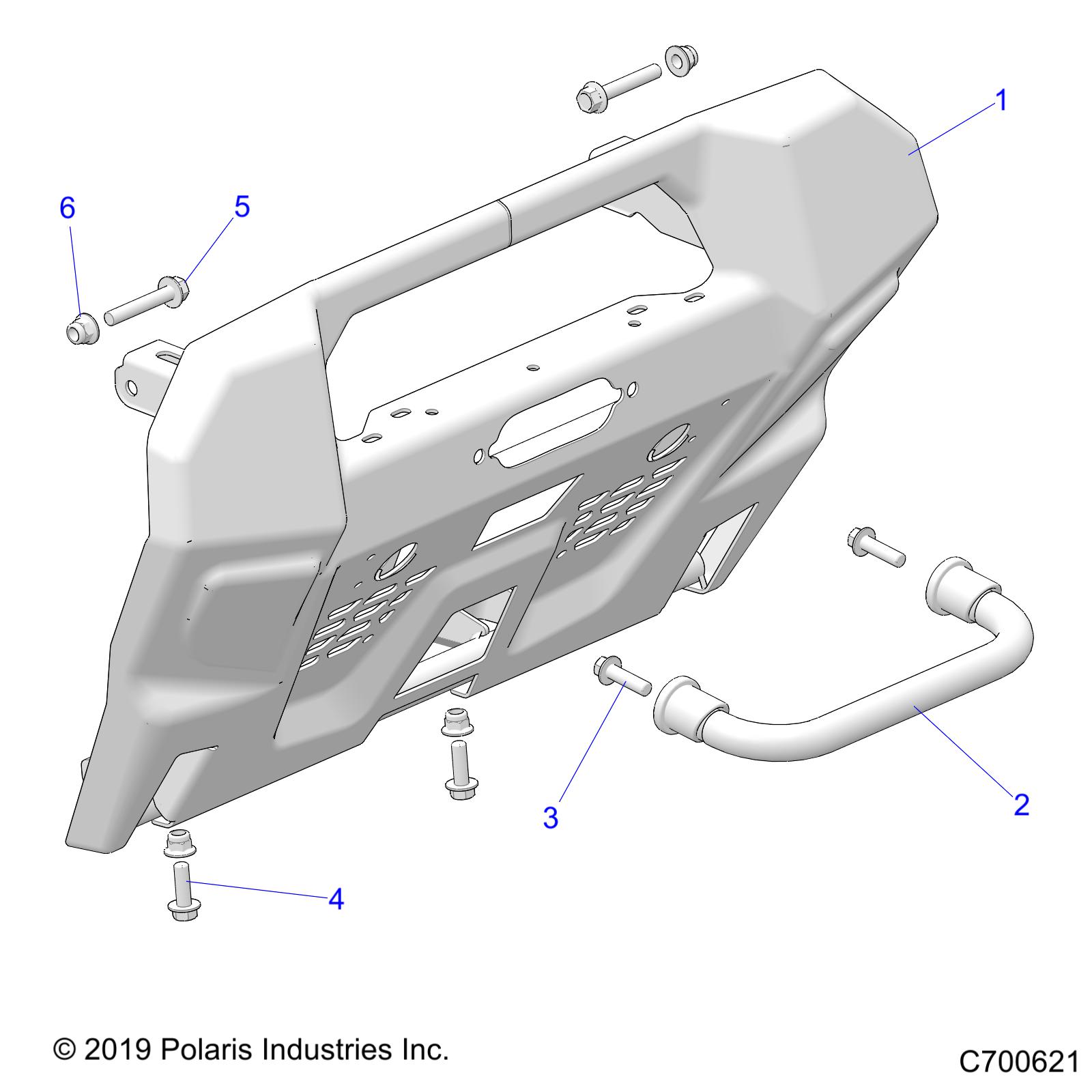 ACCESSORY, FRONT BUMPER - R20TAE99A1/A7/A9/B1/B7/B9 (C700621)