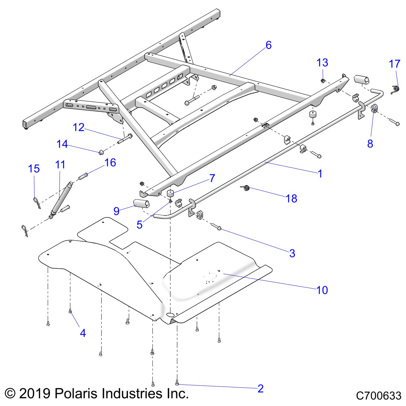 BODY, BOX, MOUNTING - R20RSF99AV/BV (C700633)