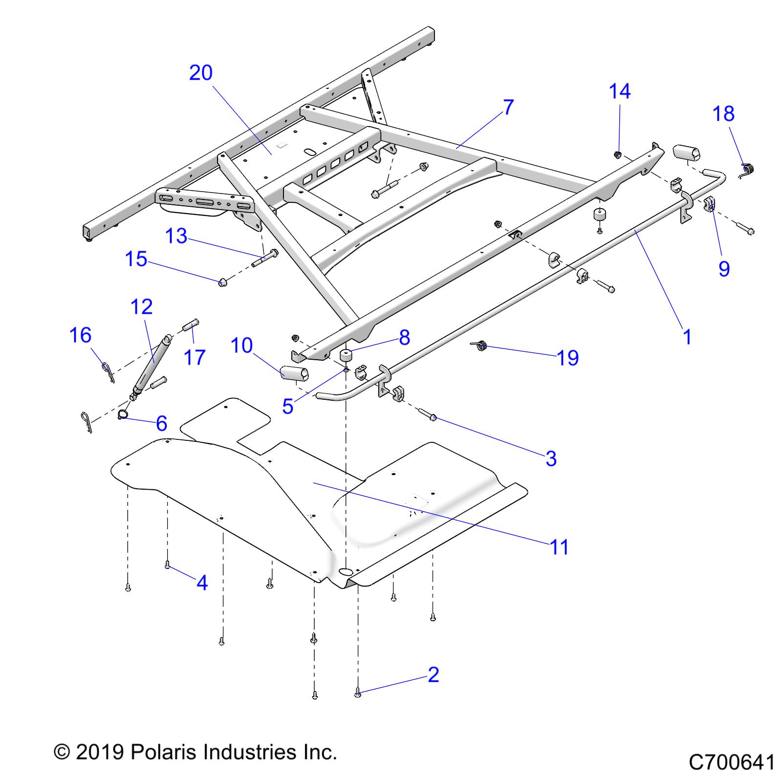 BODY, BOX, MOUNTING - R20RSX99A9/AA/AP/AX/B9/BA/BP/BX (C700641)