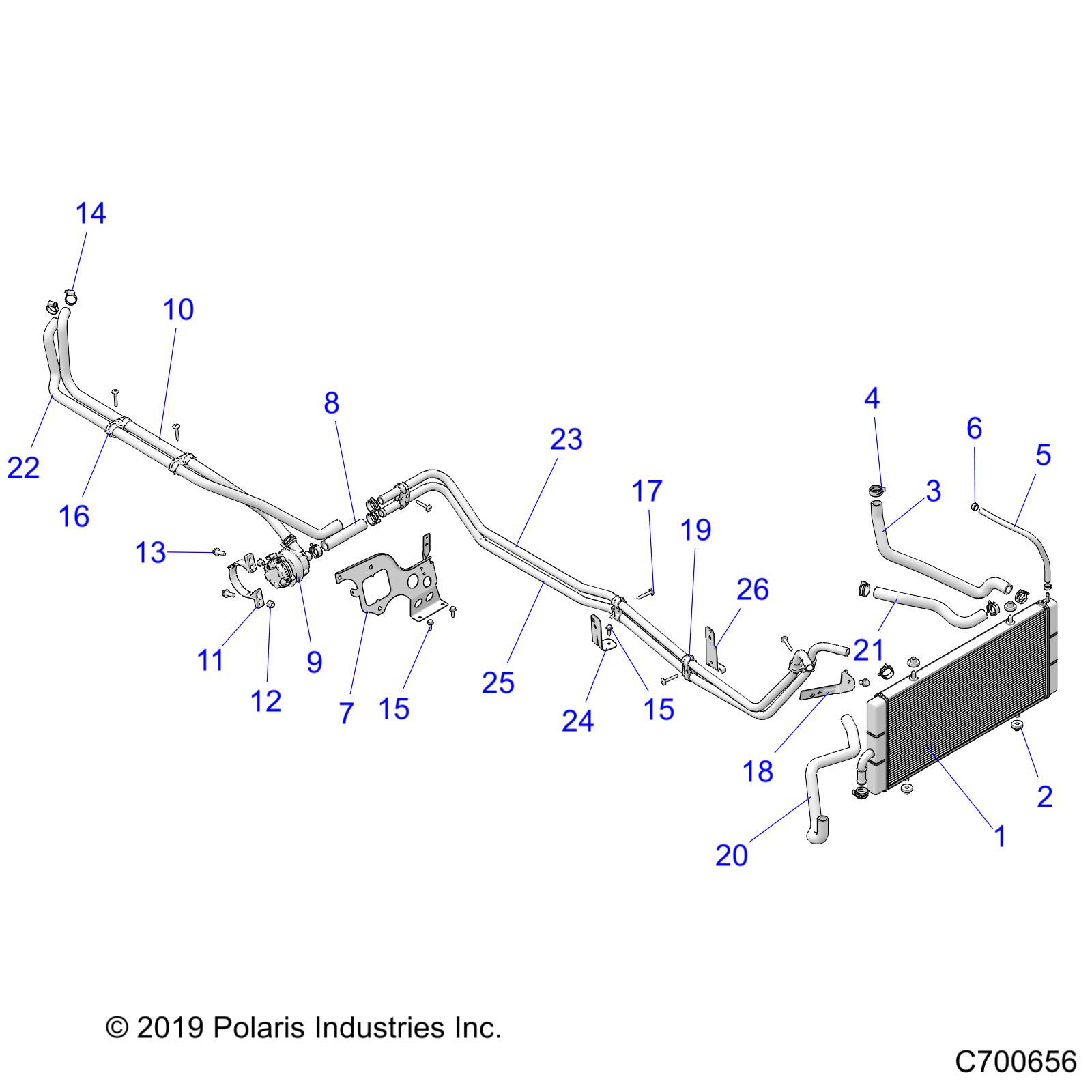 ENGINE, COOLING, AUX. SYSTEM - Z20N4E92AL/AR/BL/BR/F92AL/AR (C700656)