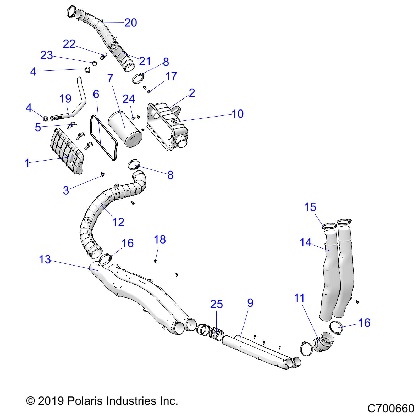 ENGINE, AIR INTAKE SYSTEM - R22RSJ99A9/B9 (C700660)