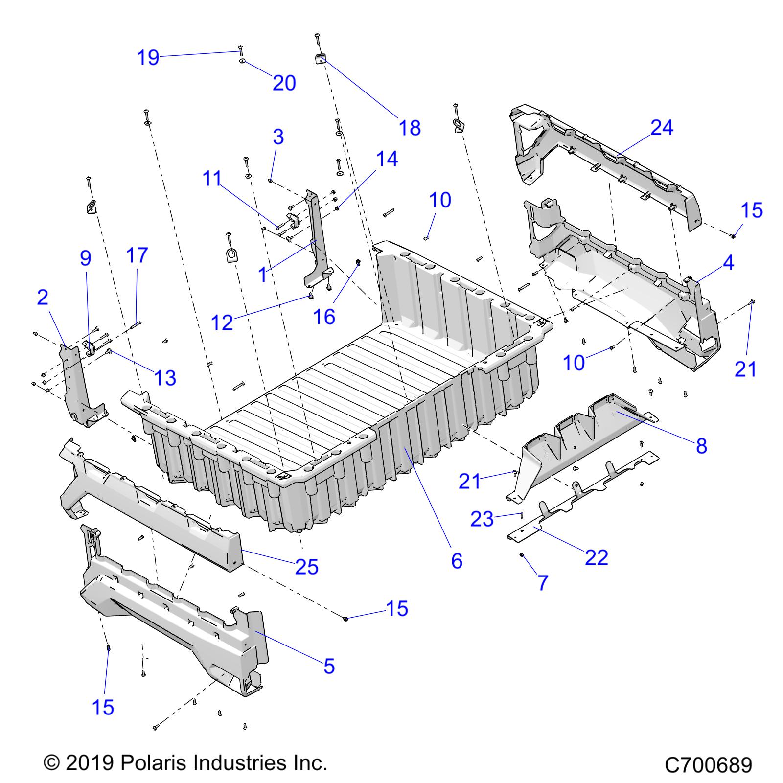 BODY, BOX - R20RRB99A/B  (C700689)