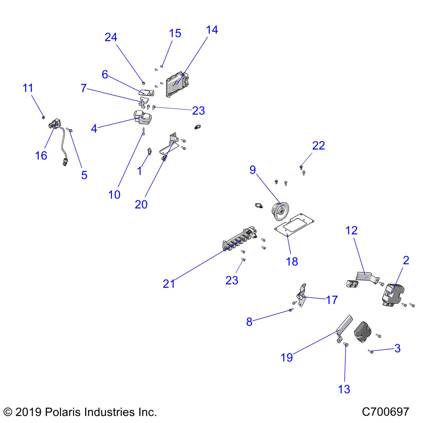 ELECTRICAL, WIRE HARNESS COMPONENTS - R20RRB99A/B (C700697)