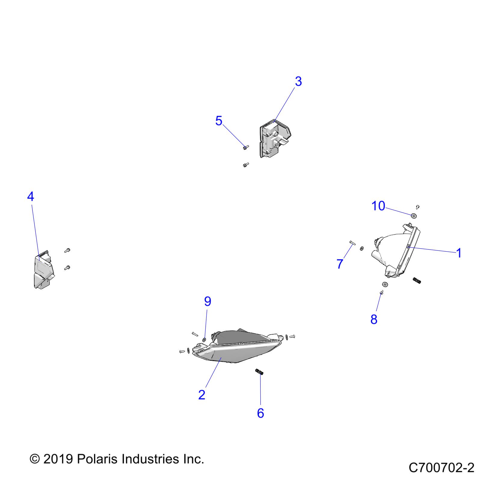 ELECTRICAL, HEADLIGHTS AND TAILLIGHTS - R21T6A99A1/B1 (C700702-2)