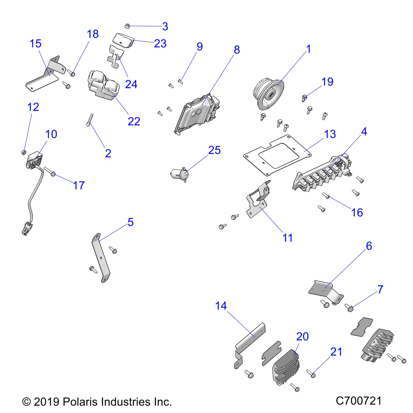 ELECTRICAL, WIRE HARNESS COMPONENTS - R20RSB99A/B (C700448)