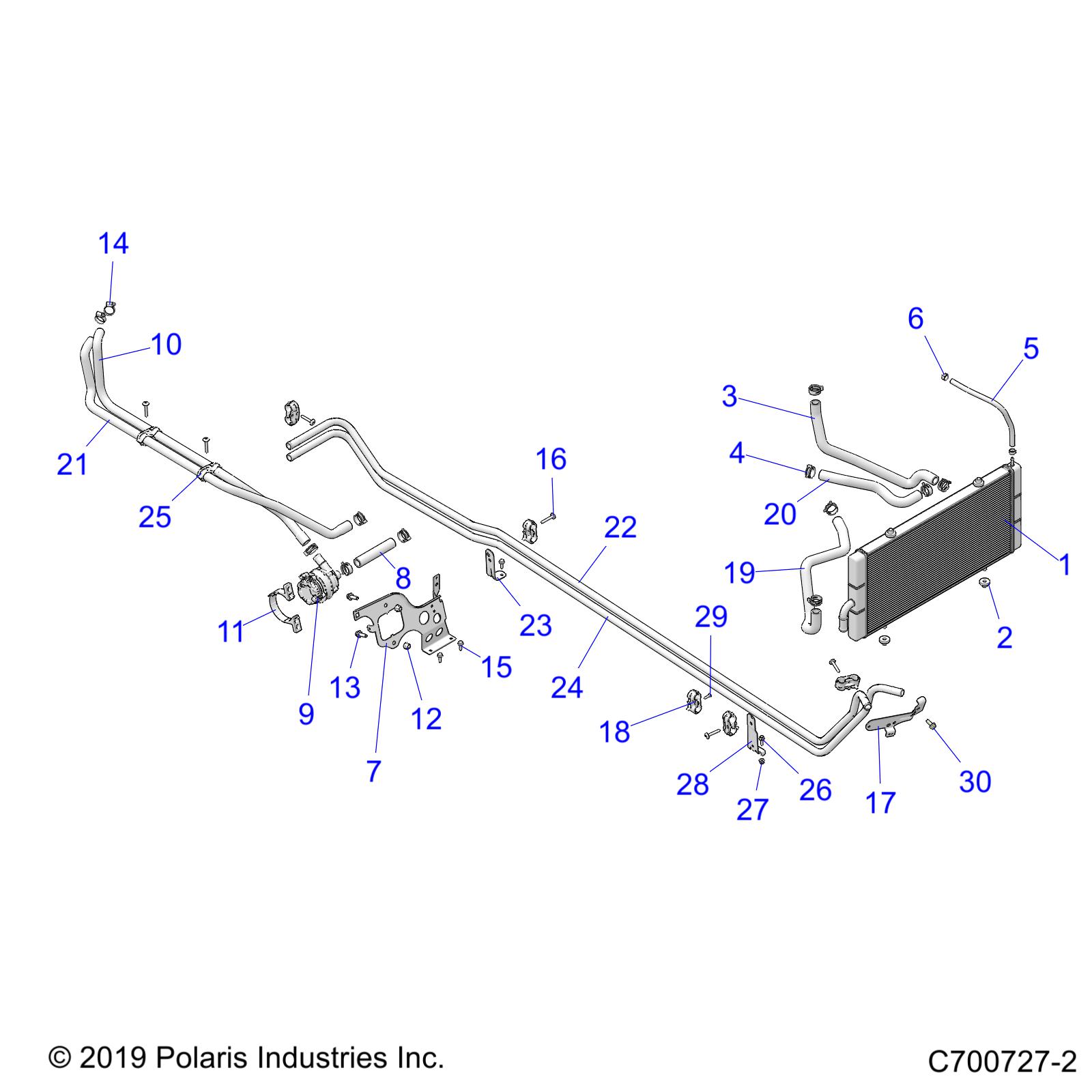 ENGINE, COOLING, AUX. SYSTEM - Z21P4E92AE/AN/BE/BN/L92AL/AT/BL/BT (C700727-2)