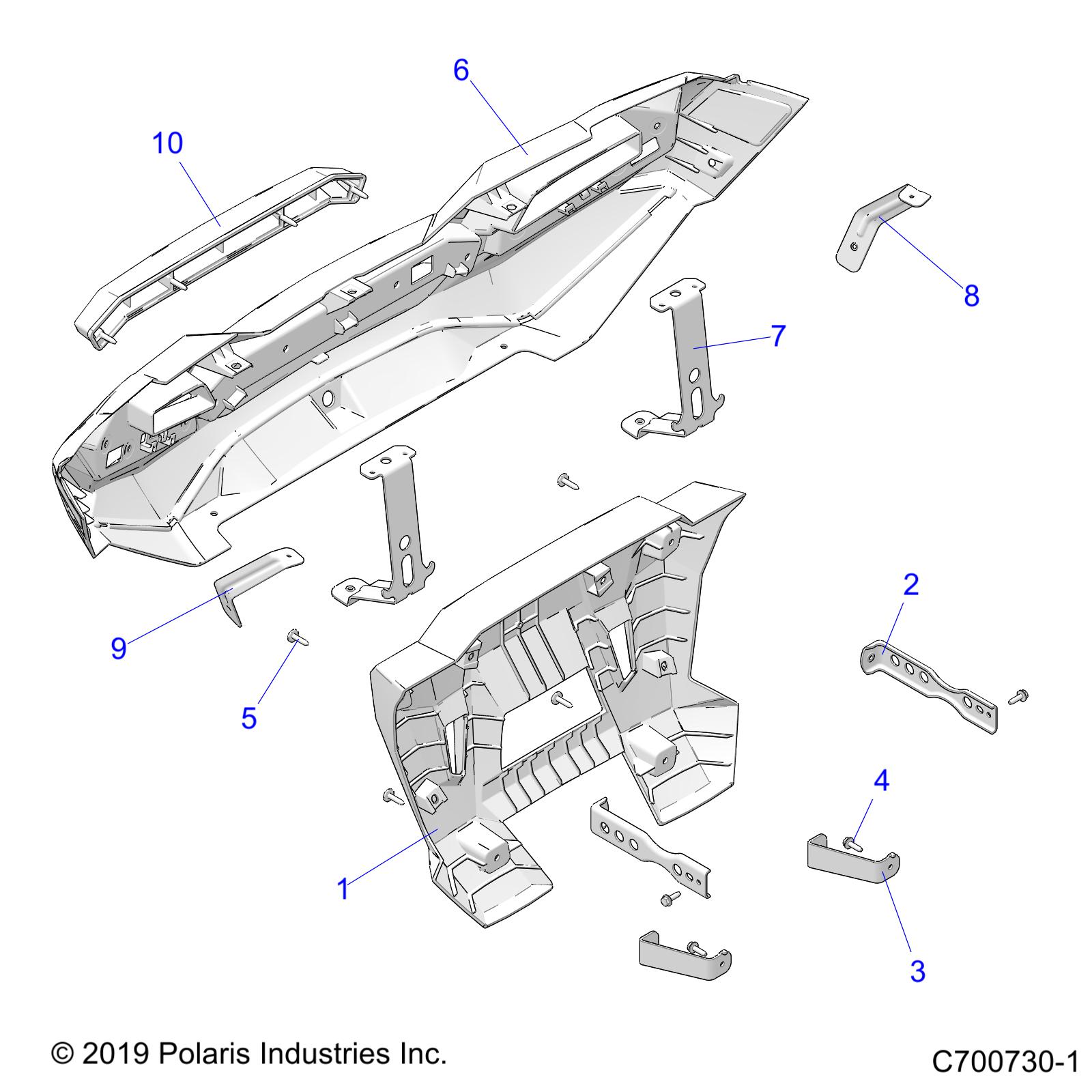 BODY, REAR BUMPER - Z22N4E99AJ/AN/BJ/BN (C700730-1)