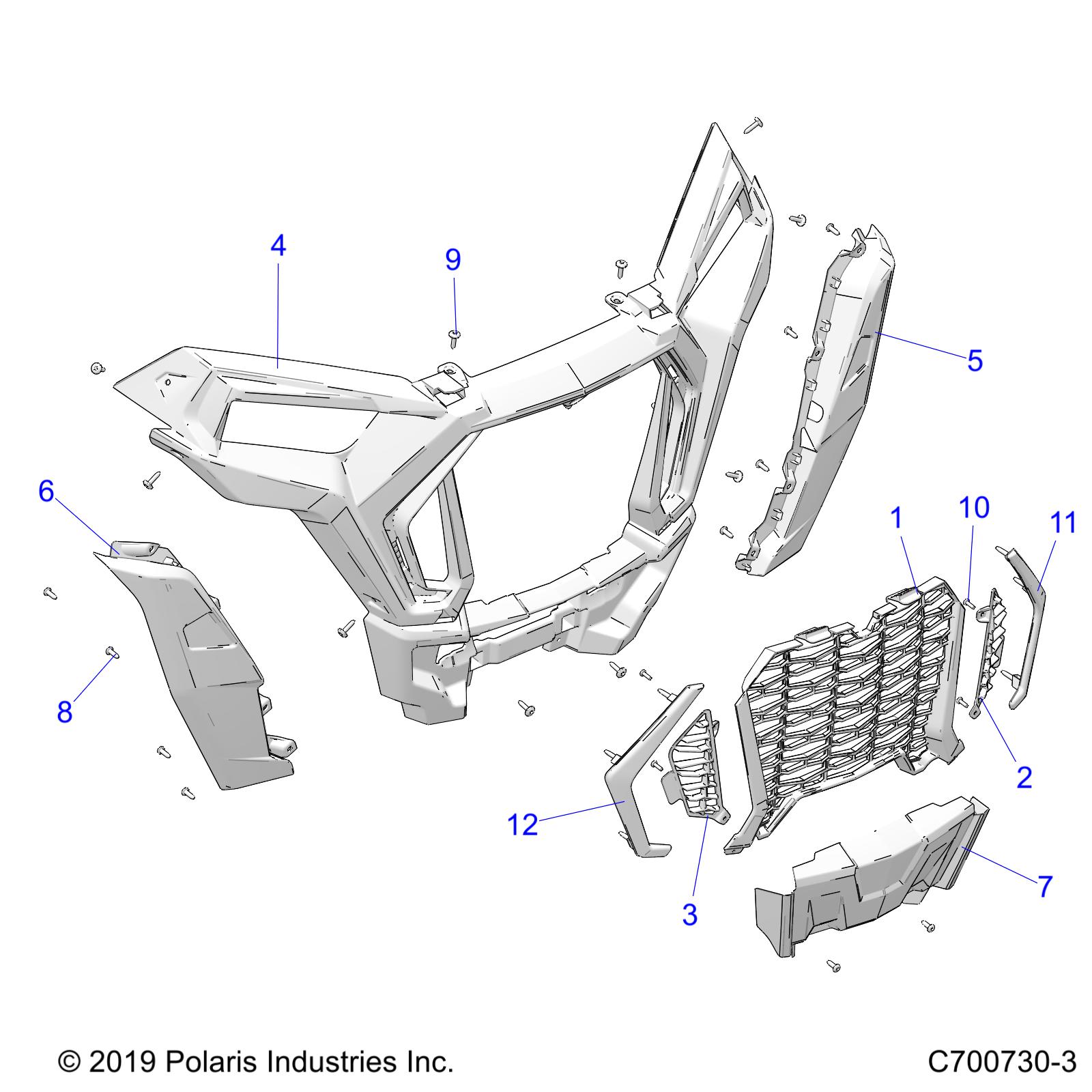 BODY, FRONT BUMPER, VELOCITY - Z21PAE92AE/AN/BE/BN (C700730-3)