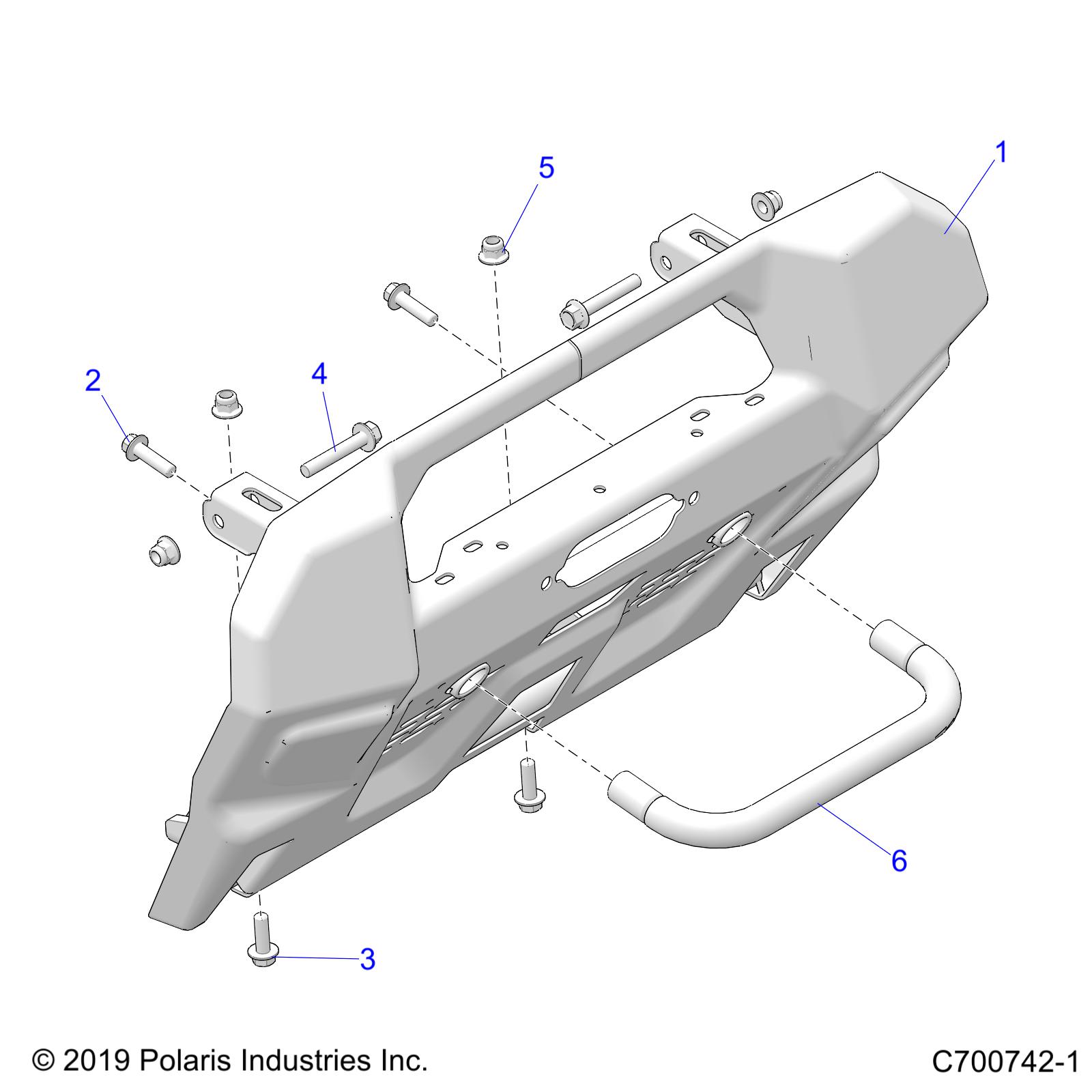 ACCESSORY, FRONT BUMPER - R20T6E99A9/B9 (C700742-1)