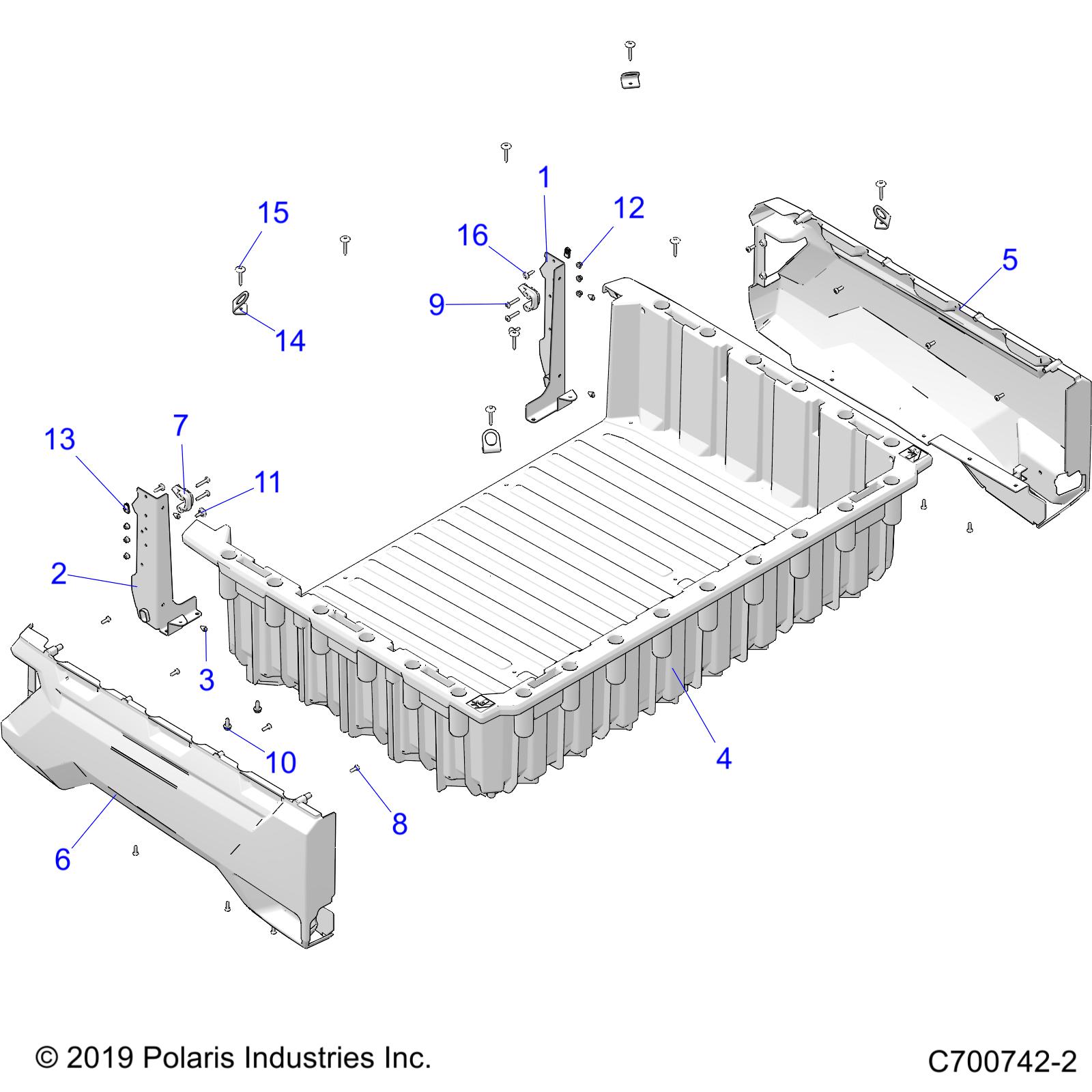 BODY, BOX - R20T6A99A1/B1/E99A9/AM/AS/B9/BM/BS (C700742-2)