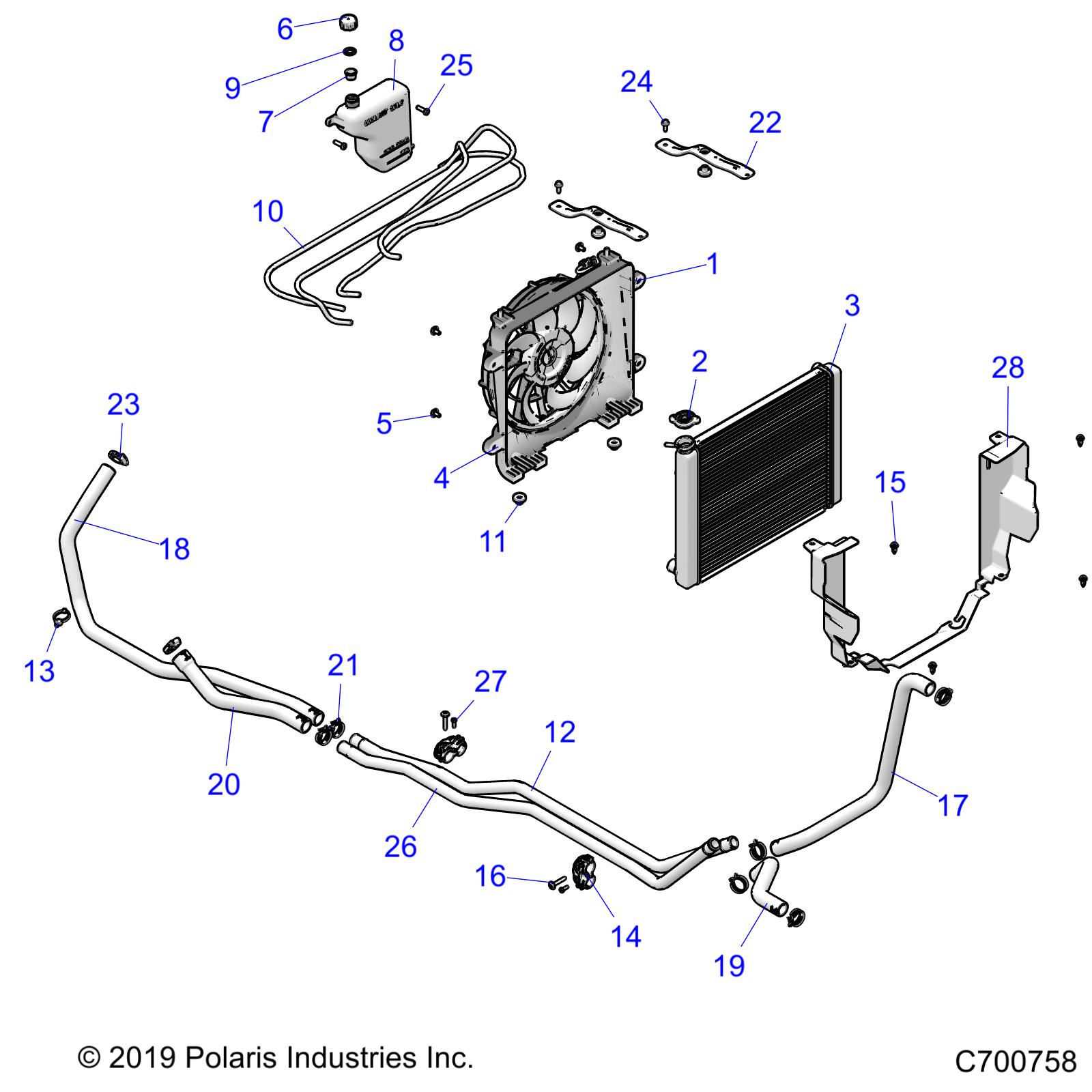 ENGINE, COOLING SYSTEM - R20TAA99A1/A7/B1/B7/E99A1/A7/A9/AM/AS/AZ/B1/B7/B9/BM/BS/BZ (C700758)