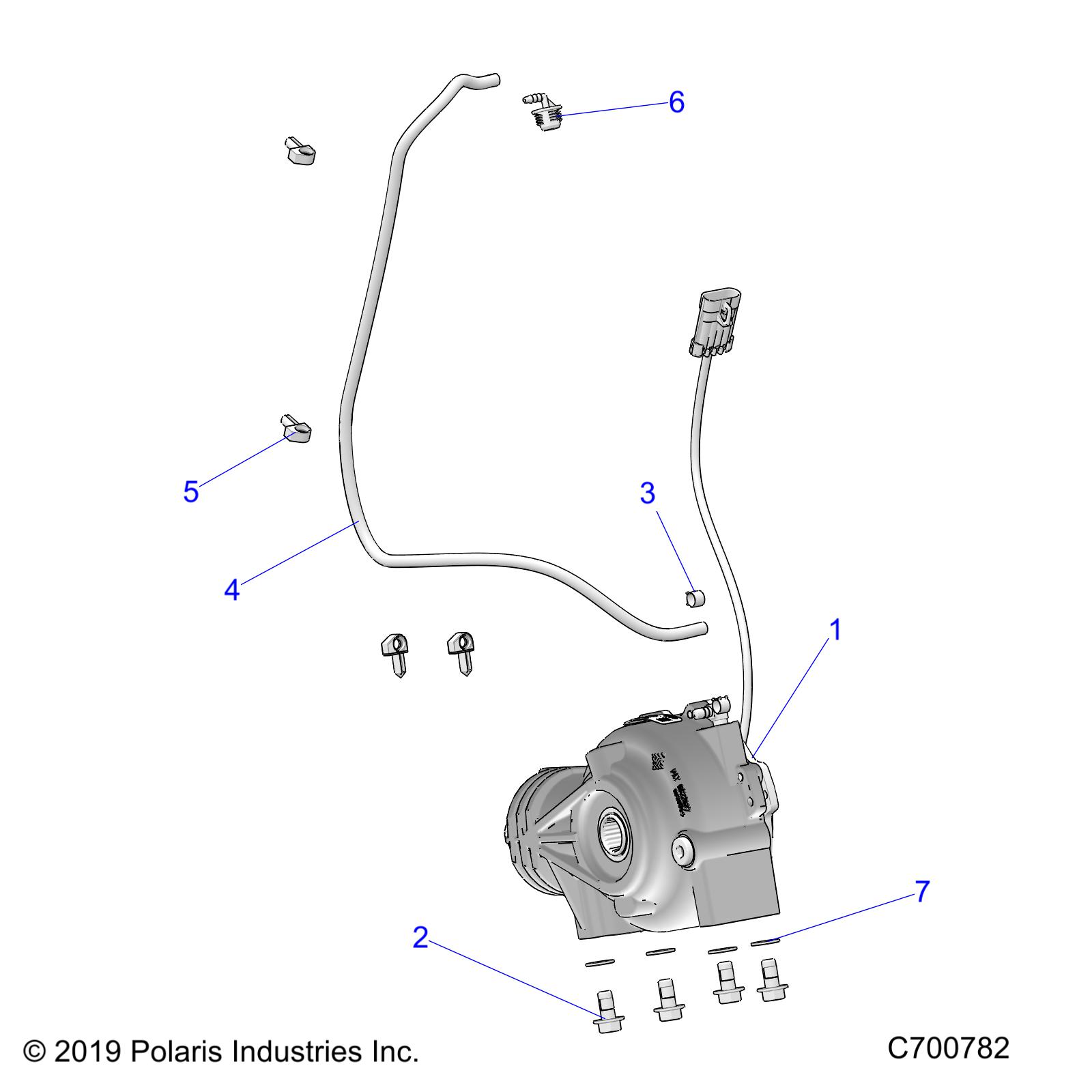 DRIVE TRAIN, FRONT GEARCASE MOUNTING - R20RRR99A/B (C700782)