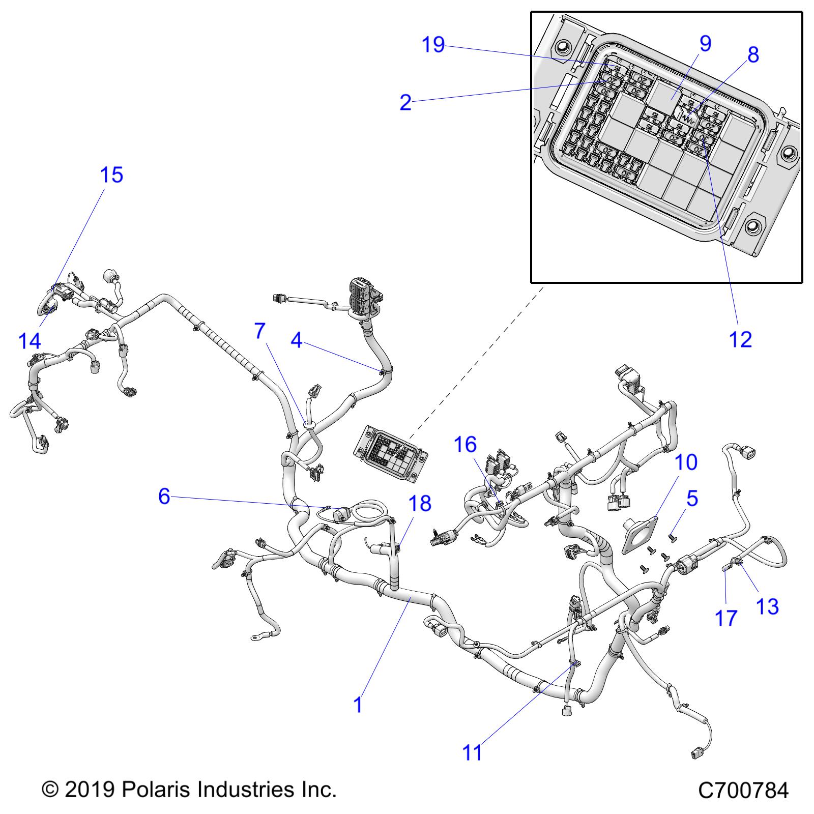 ELECTRICAL, WIRE HARNESS - R20RRY99A9/AA/AF/AP/AX/B9/BA/BF/BP/BX (C700784)