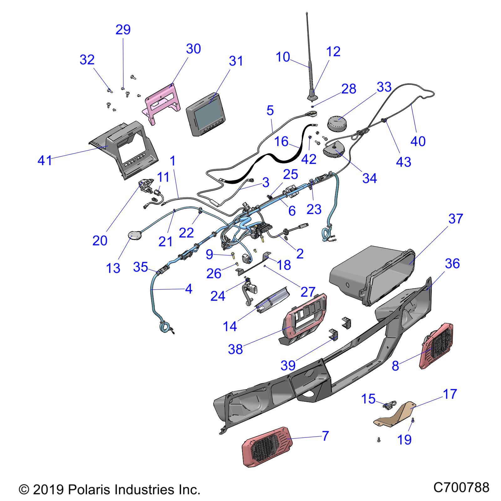 OPT, DASH, RIDE COMMAND - R20RRU99A/B (C700788)