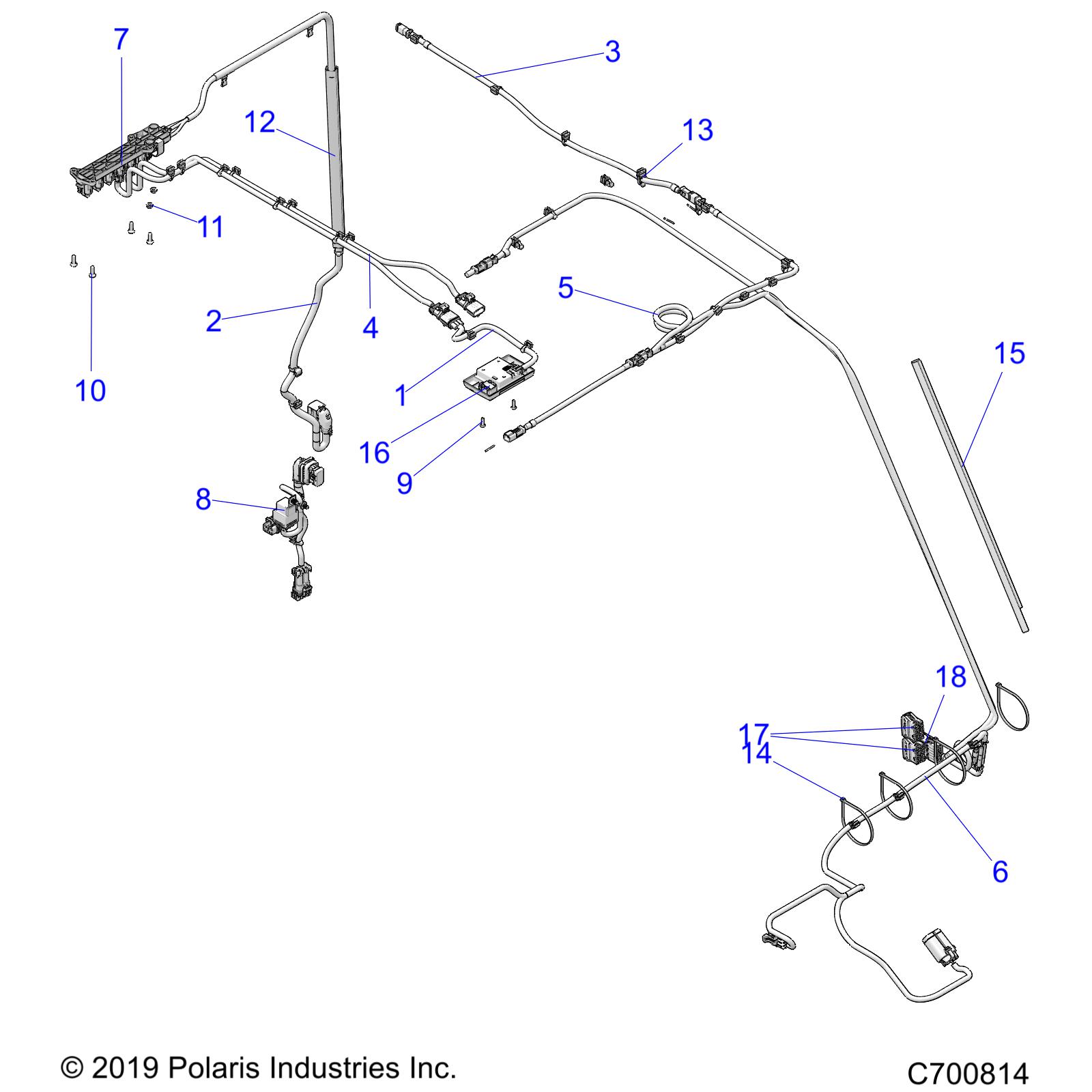 OPT ROOF, PREP, ELECTRICAL COMPONENTS - R20RSU99A/B (C700814)