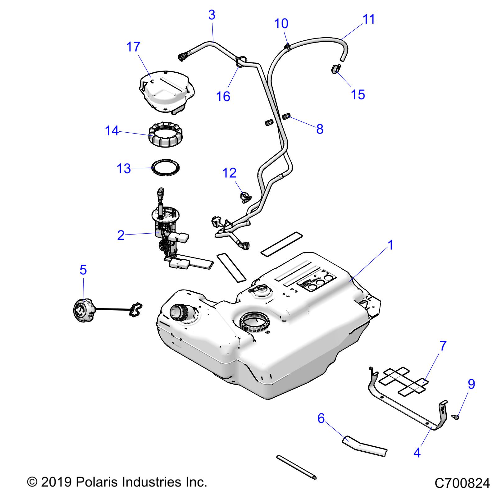 BODY, FUEL TANK - Z20ASS99C2/CH/FH (C700824)