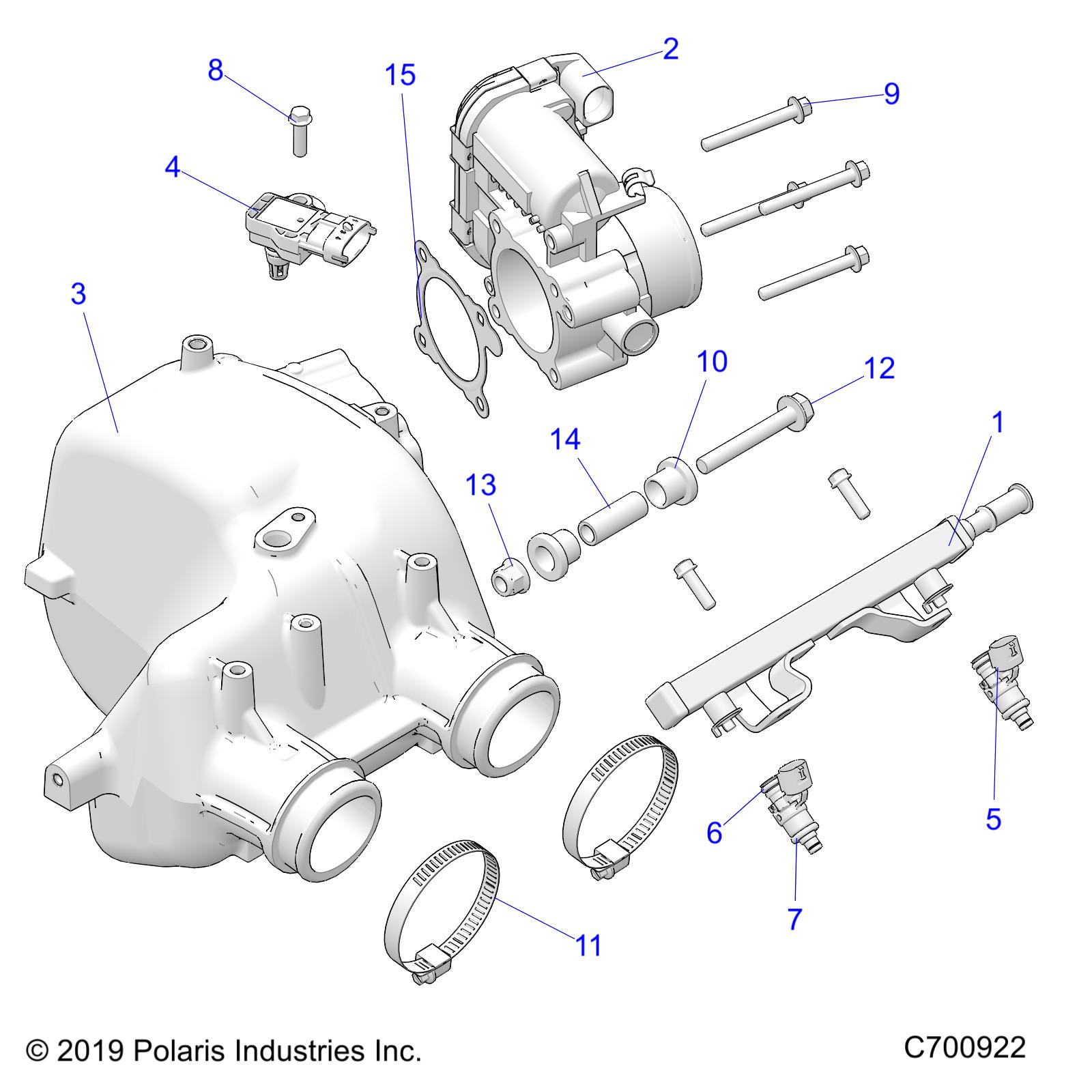 ENGINE, AIR INTAKE MANIFOLD - R23T6E99AD/BD/AP/BP/A9/B9 (C700922)