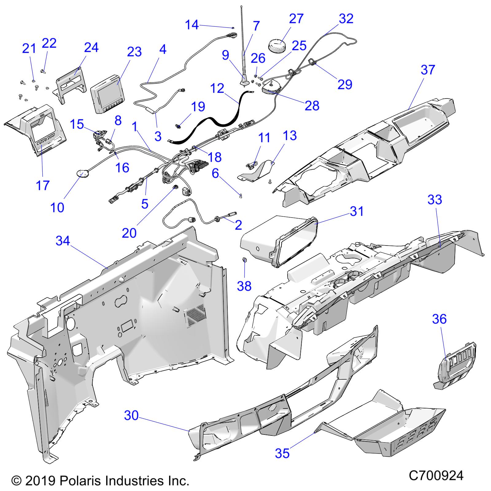 OPT, DASH RIDE COMMAND PREM - R20RRE99A/B (C700924)