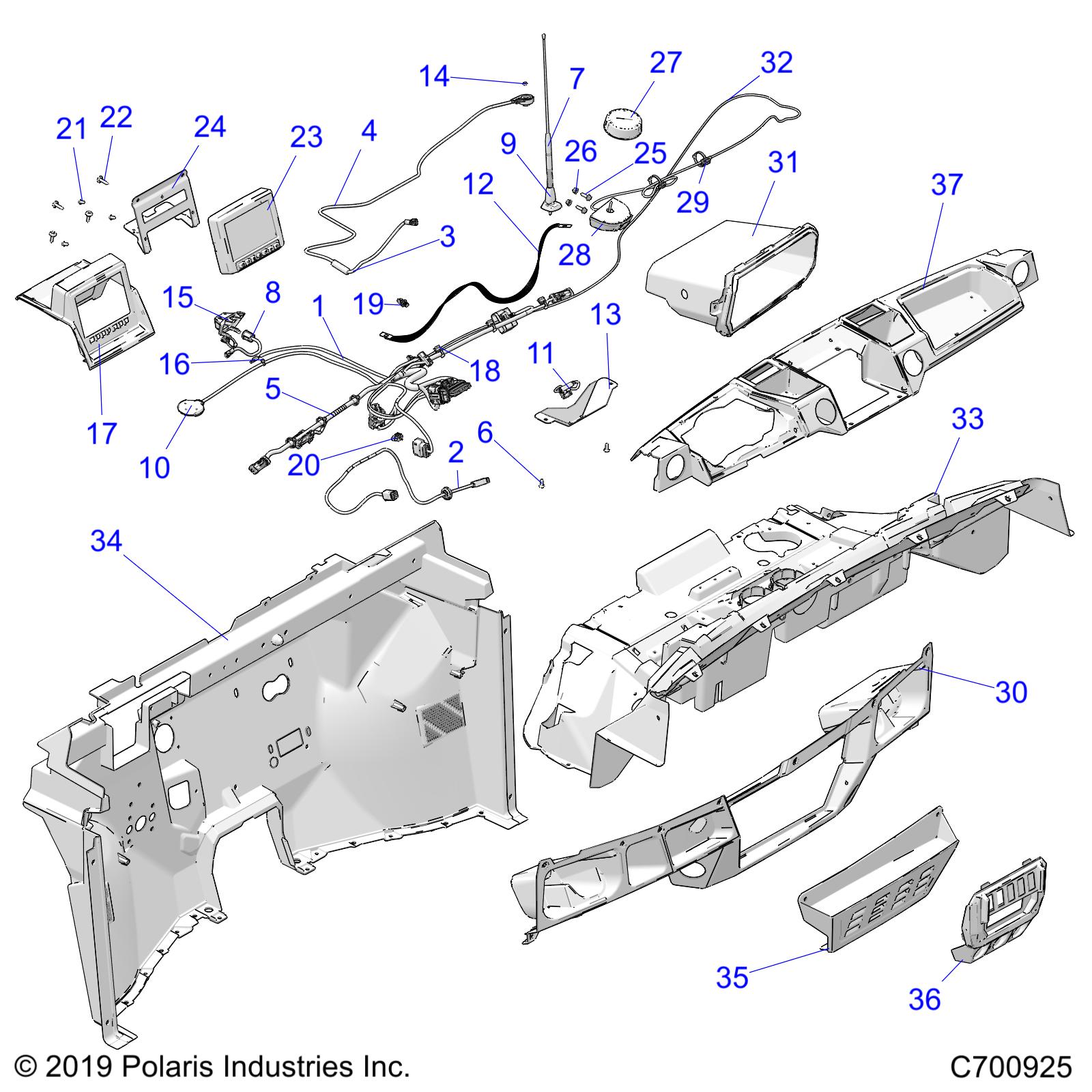 OPT, DASH RIDE COMMAND PREM, HEATER - R20RRE99A/B (C700925)