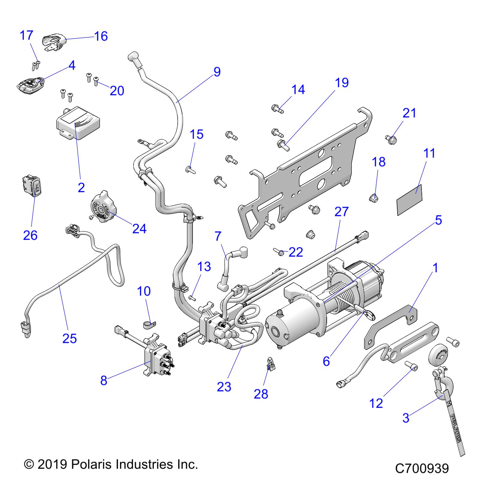 OPT, WINCH - R20RSU99A/B (C700939)