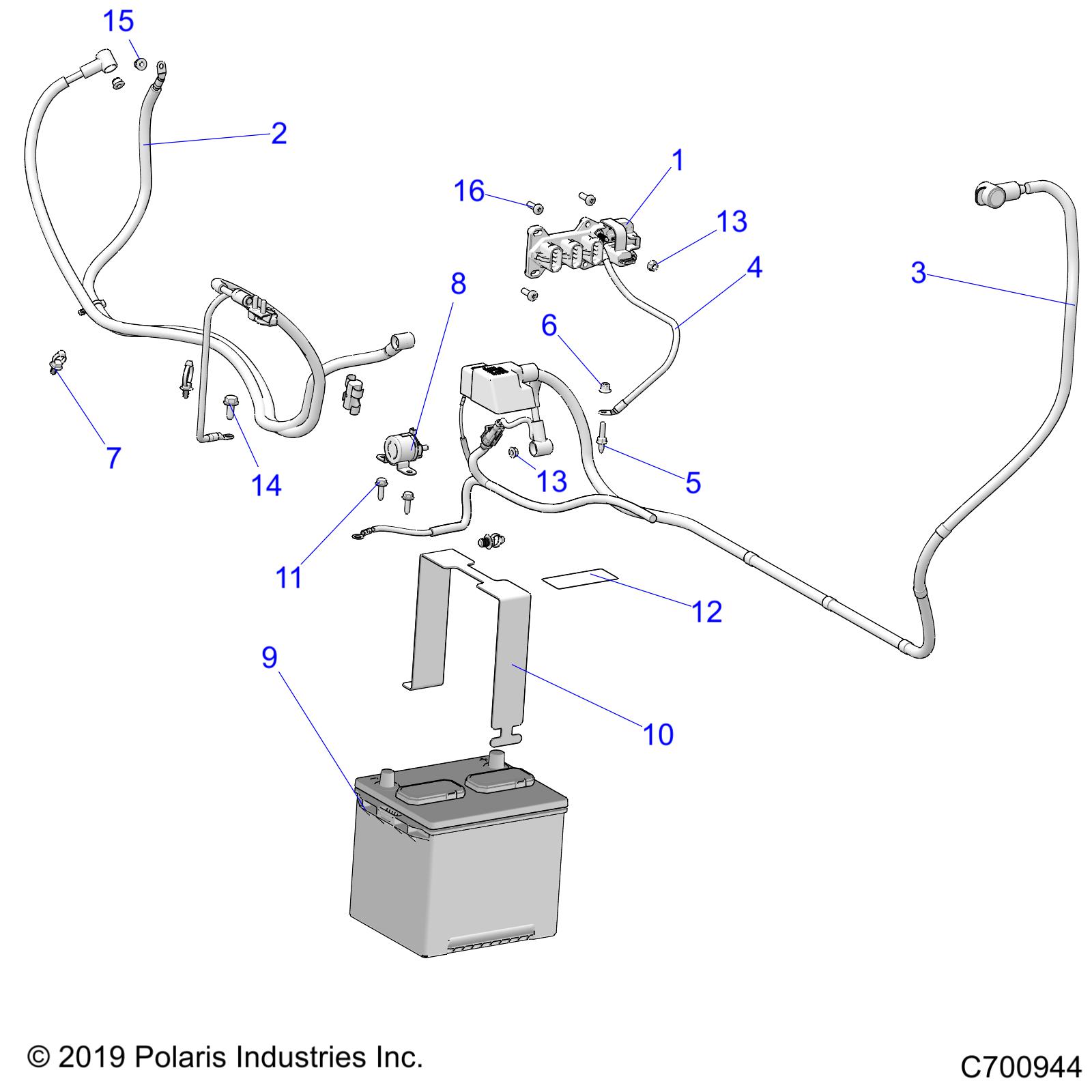 ELECTRICAL, BATTERY - R21T6A99A1/B1 (C700944)