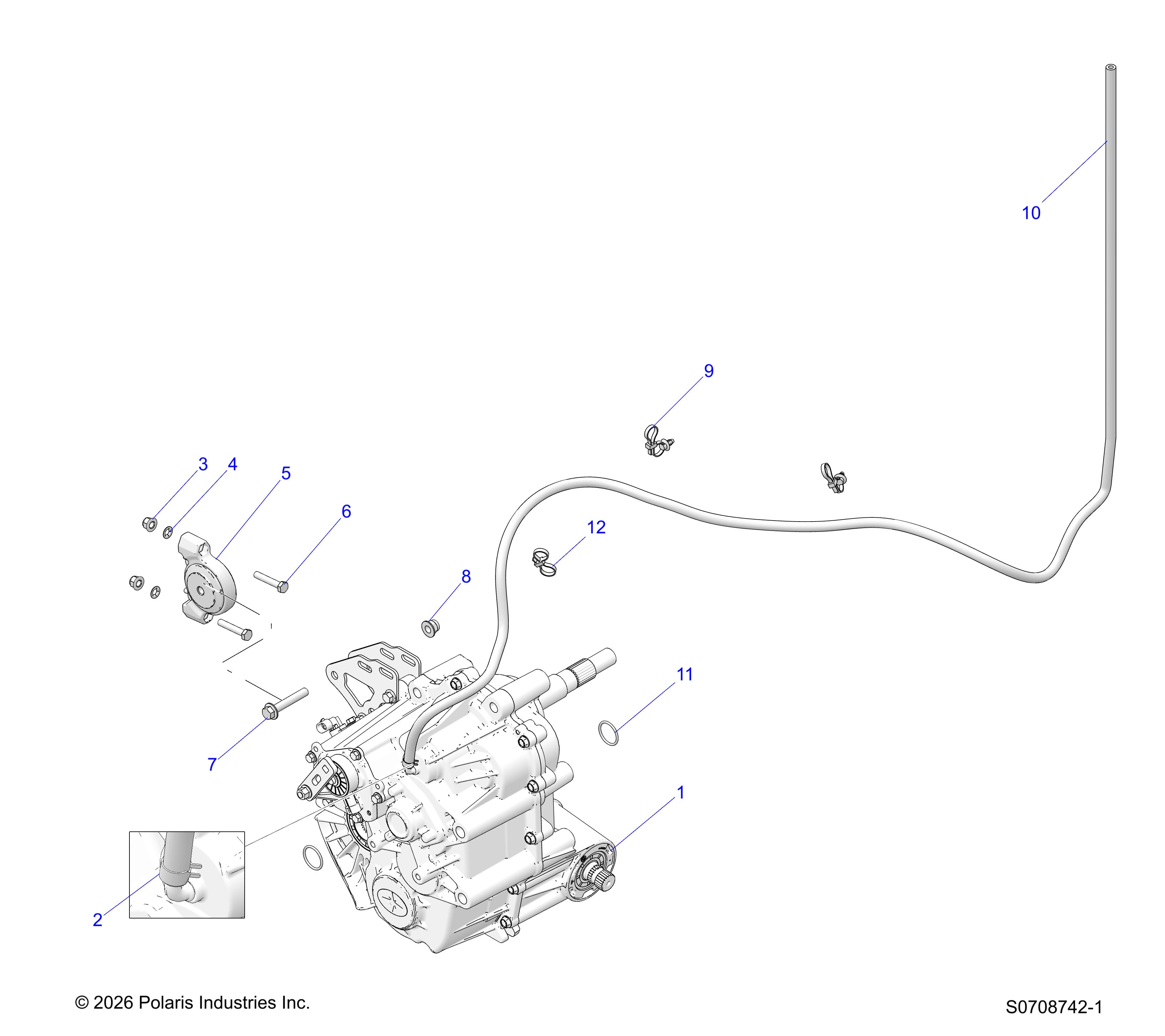 DRIVE TRAIN, MAIN GEARCASE MOUNTING