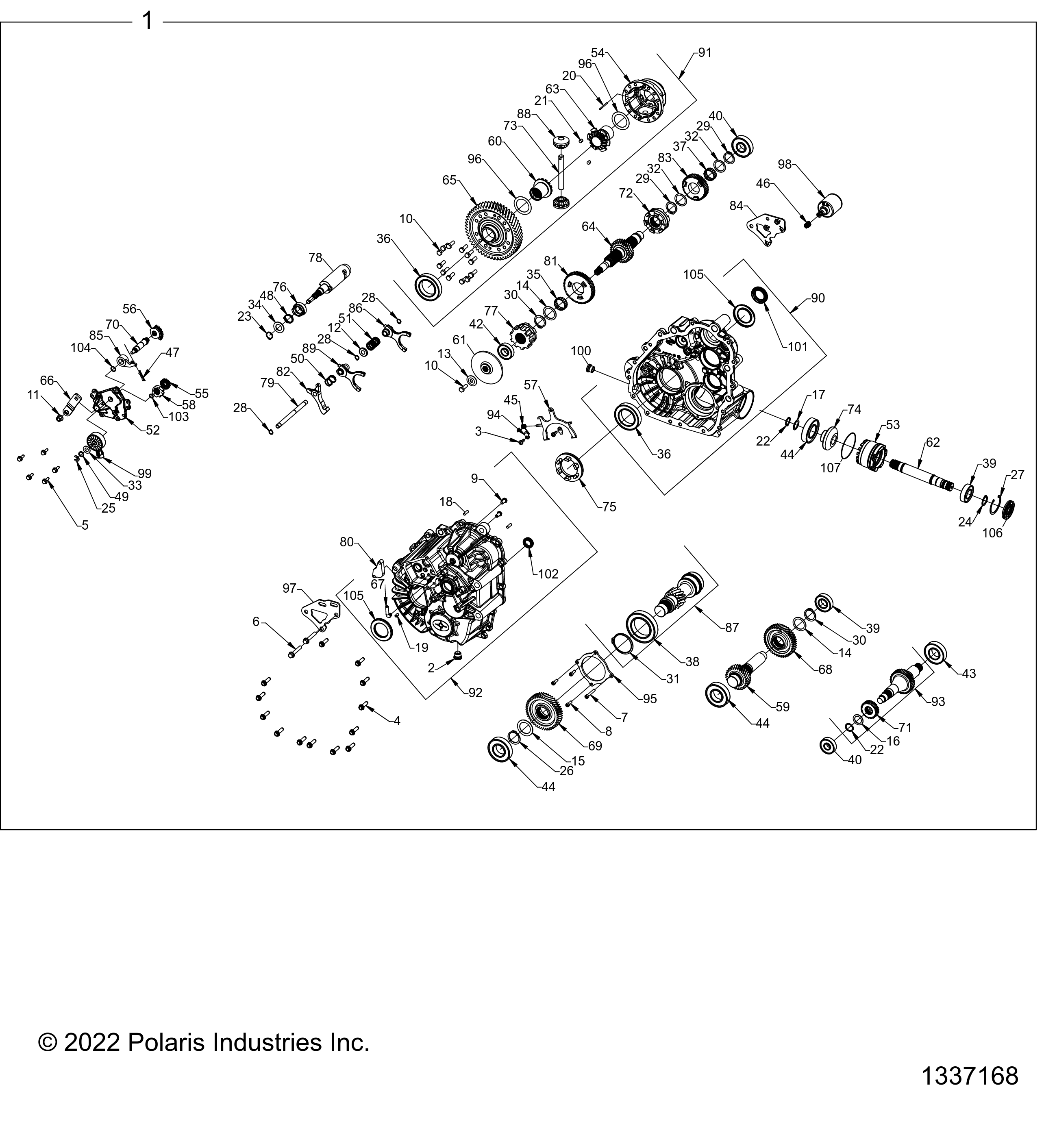 Part Number : 3239476 SUBASSEMBLY-DIFFERENTIAL