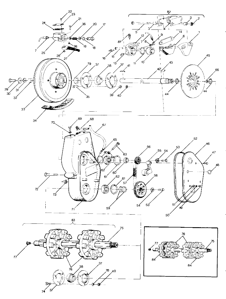 Polaris Tx 79 to indy sus/track/drivers upgrade, Solved (pics)