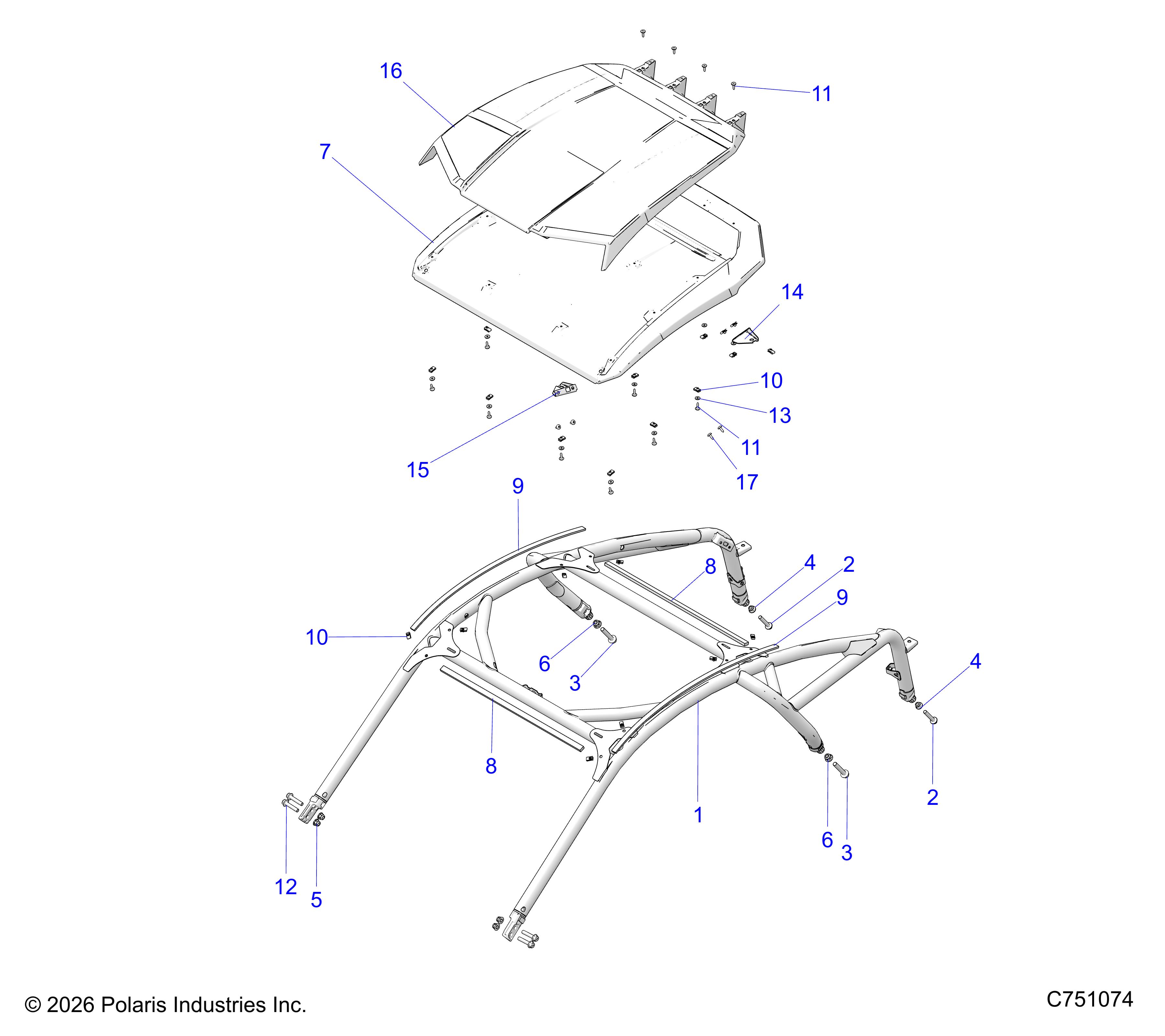 CHASSIS, CAB FRAME